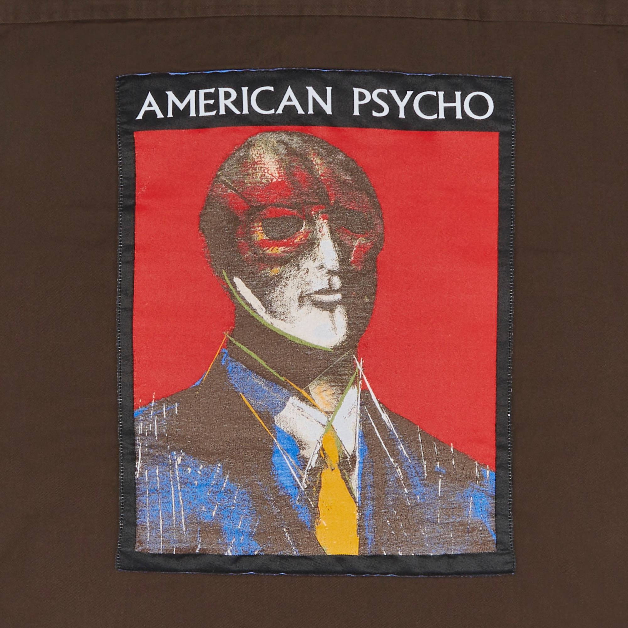 Supreme American Psycho Work Shirt 'Brown' - 3