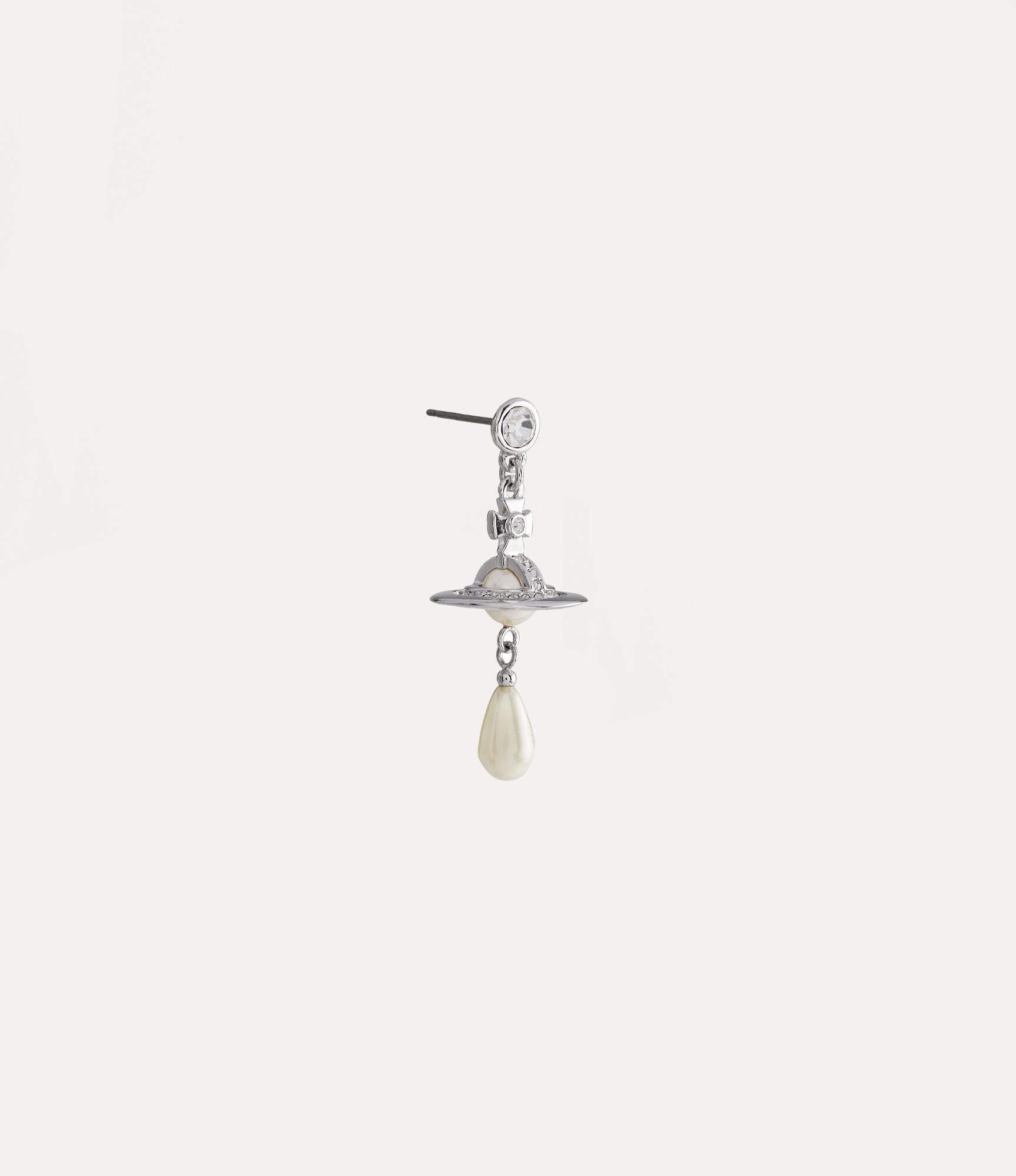 MAN. PEARL DROP SINGLE EARRING - 2