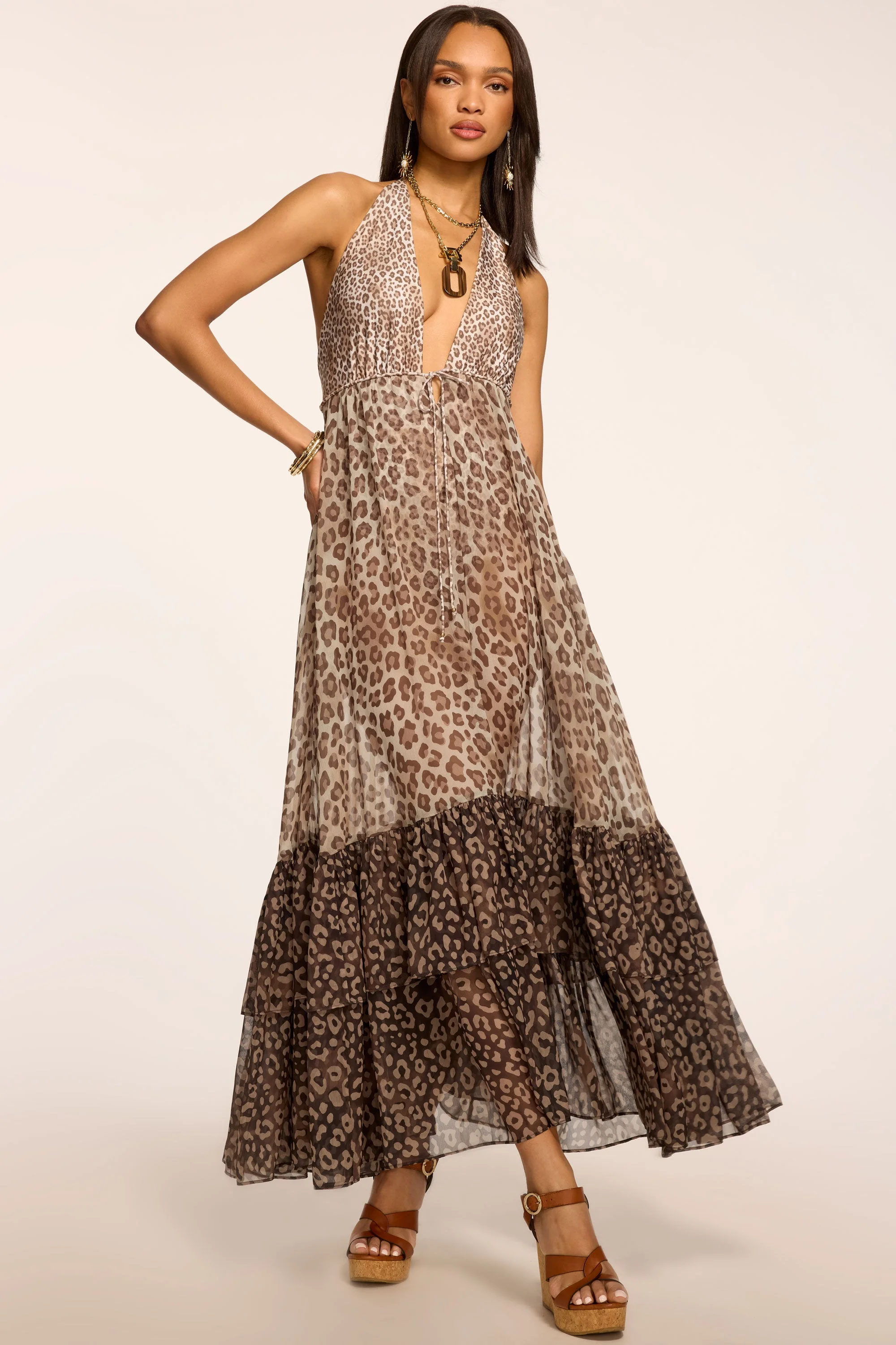 Milena Printed Coverup Dress - 1
