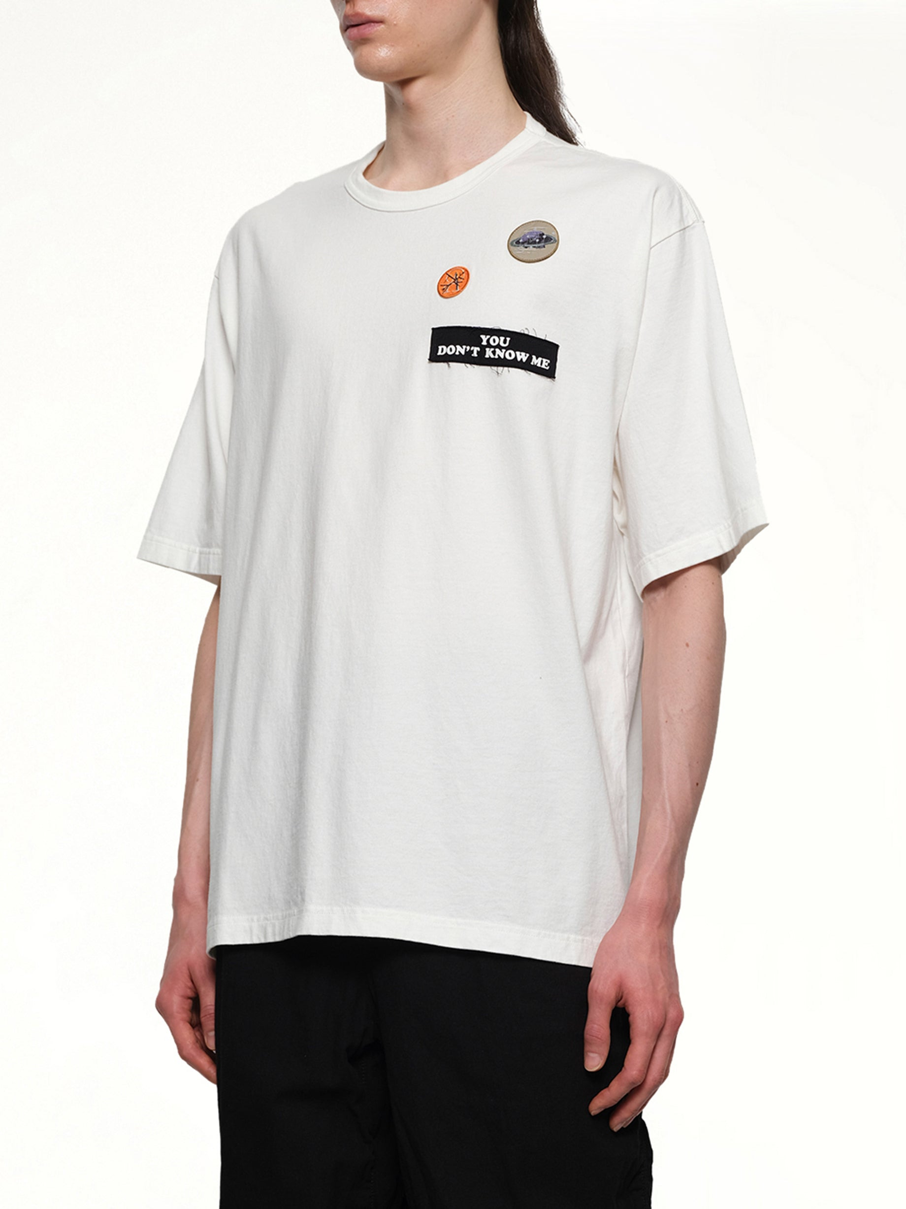 Patches T-Shirt in White - 6