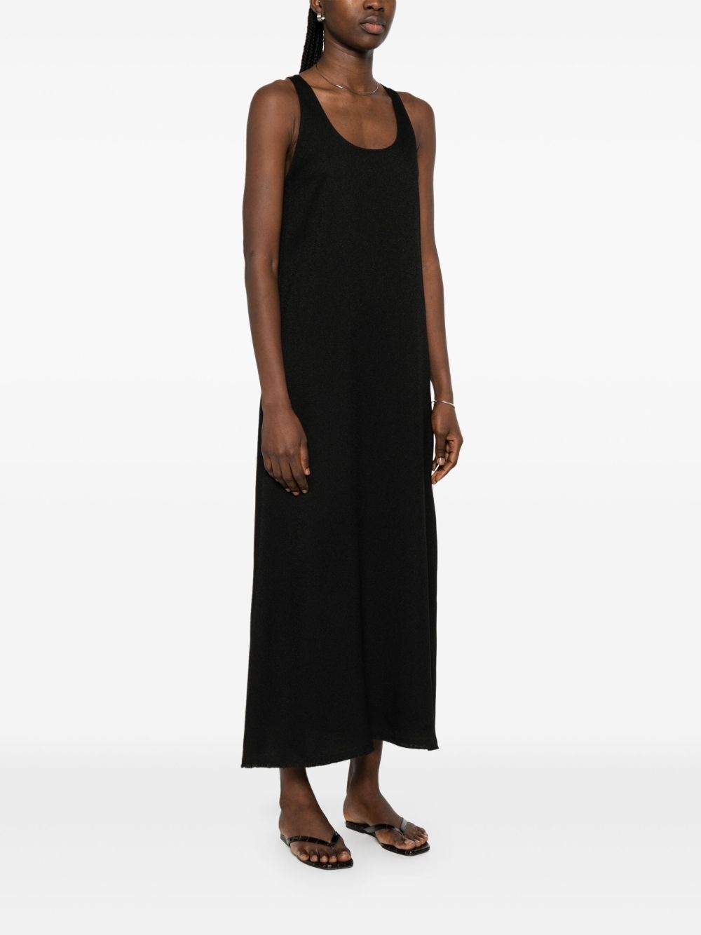 sleeveless midi dress - 3