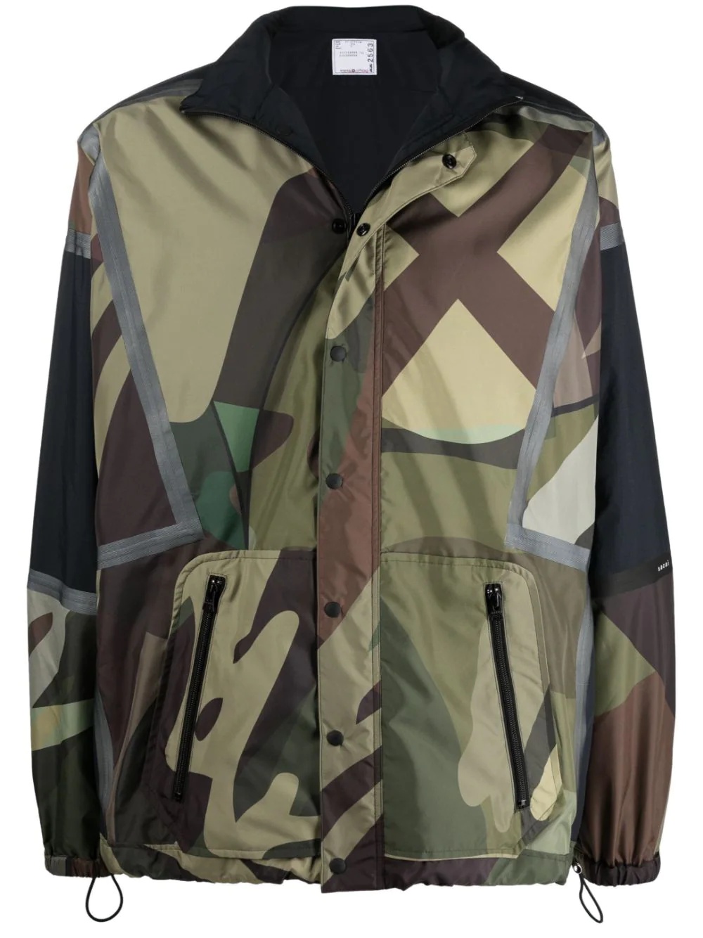 x KAWS camouflage-print windbreaker - 1