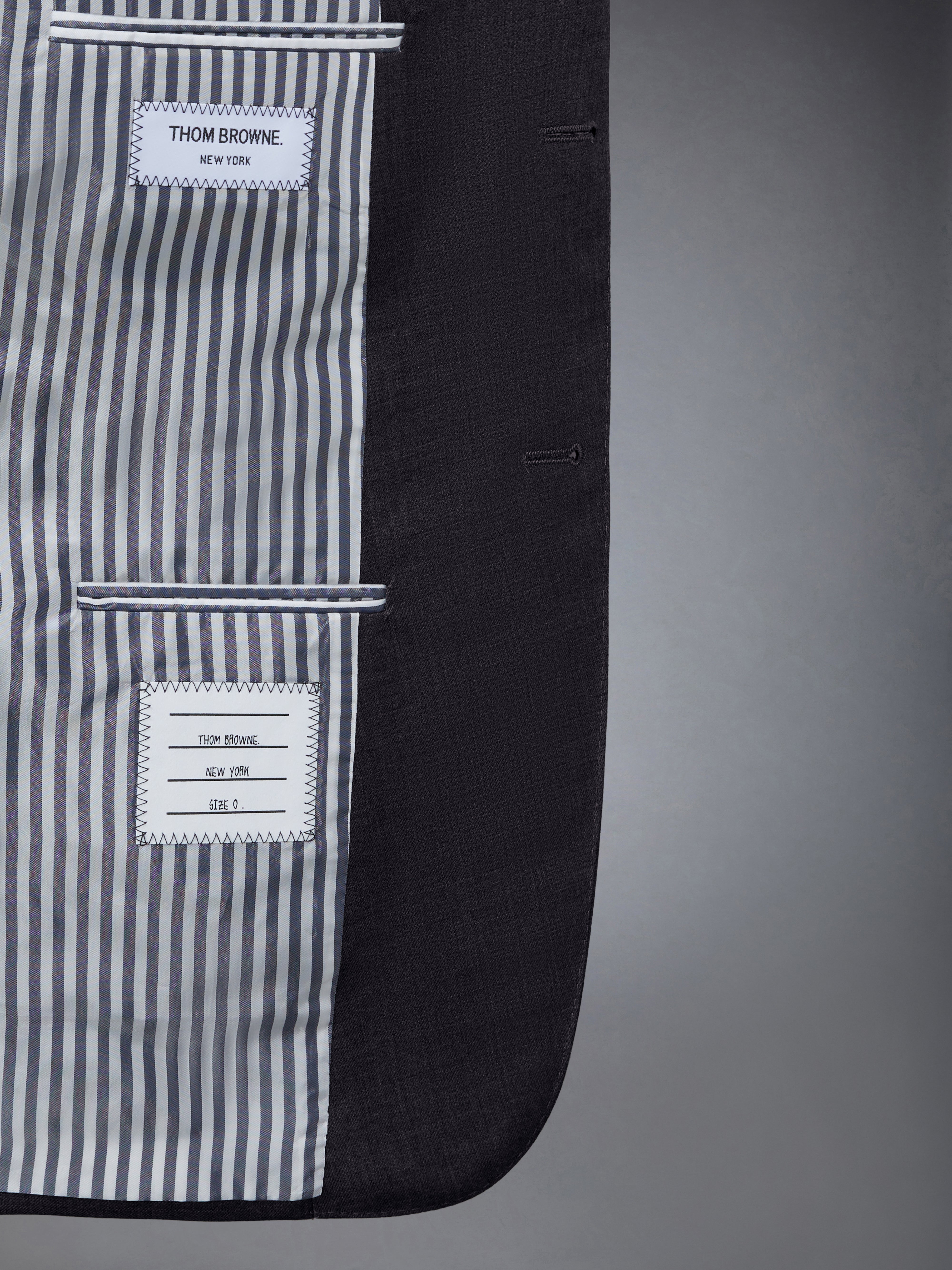 TWILL WOOL CLASSIC SUIT AND TIE - 5