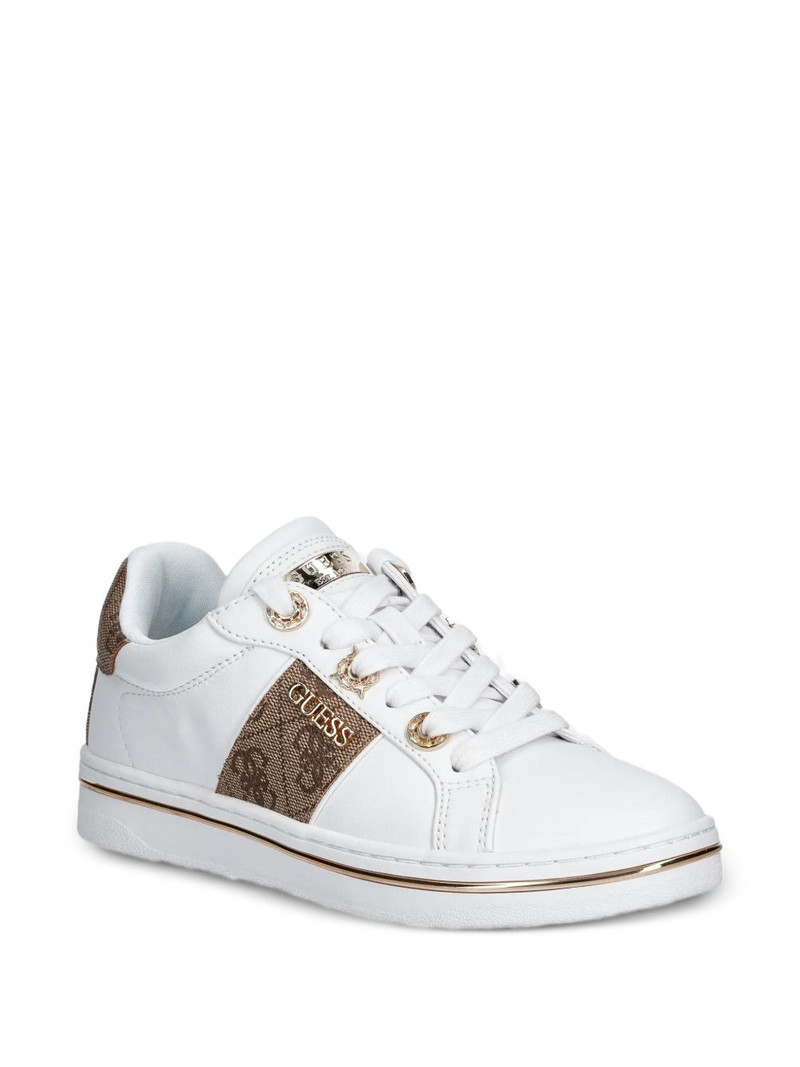 GUESS USA stripe-detail sneakers outlook
