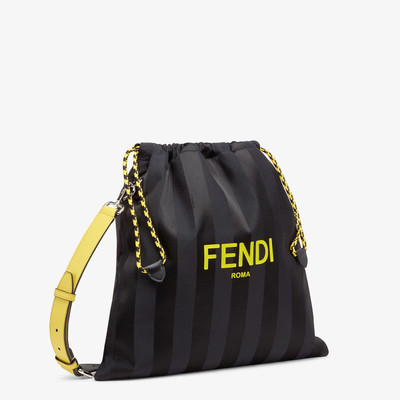 FENDI Black nylon bag outlook