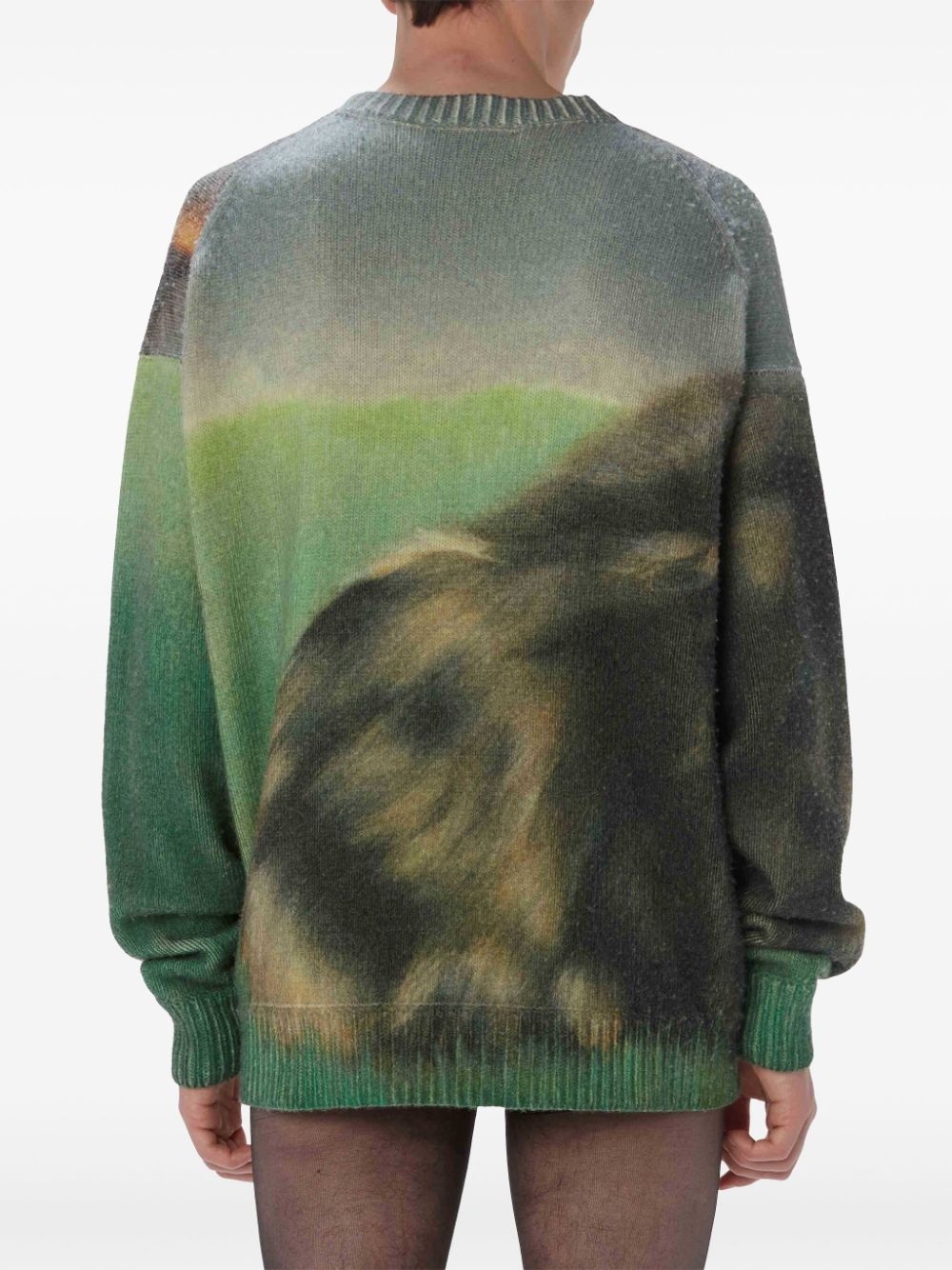 printed jumper - 4