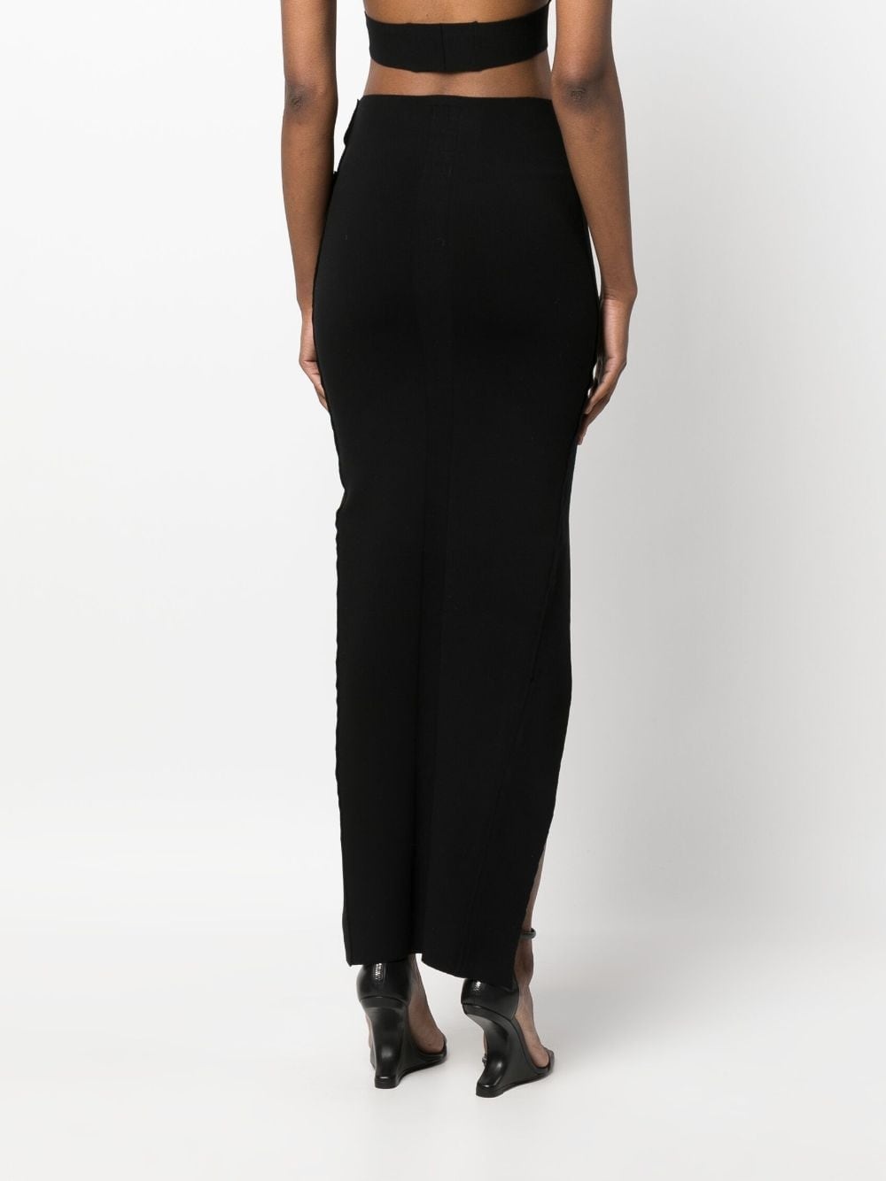 Theresa panelled midi skirt - 4
