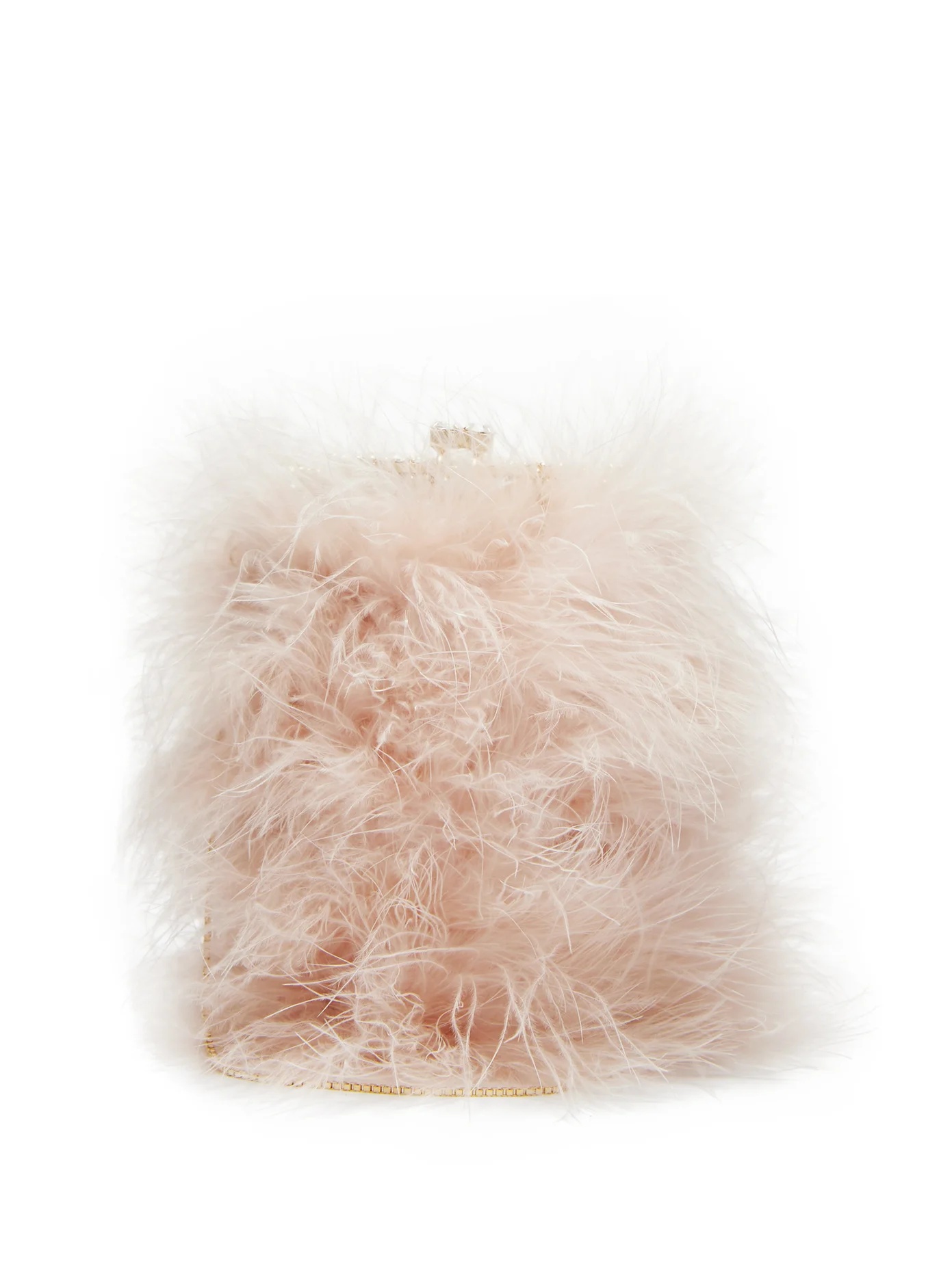 Hippy Nuvola marabou-feather bag - 1