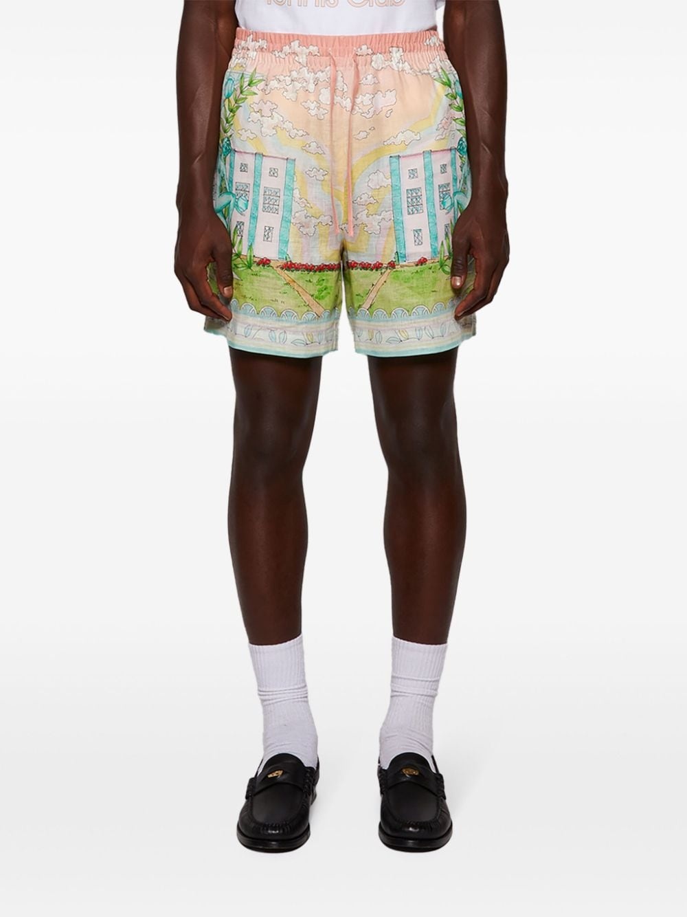 Vase linen shorts - 3
