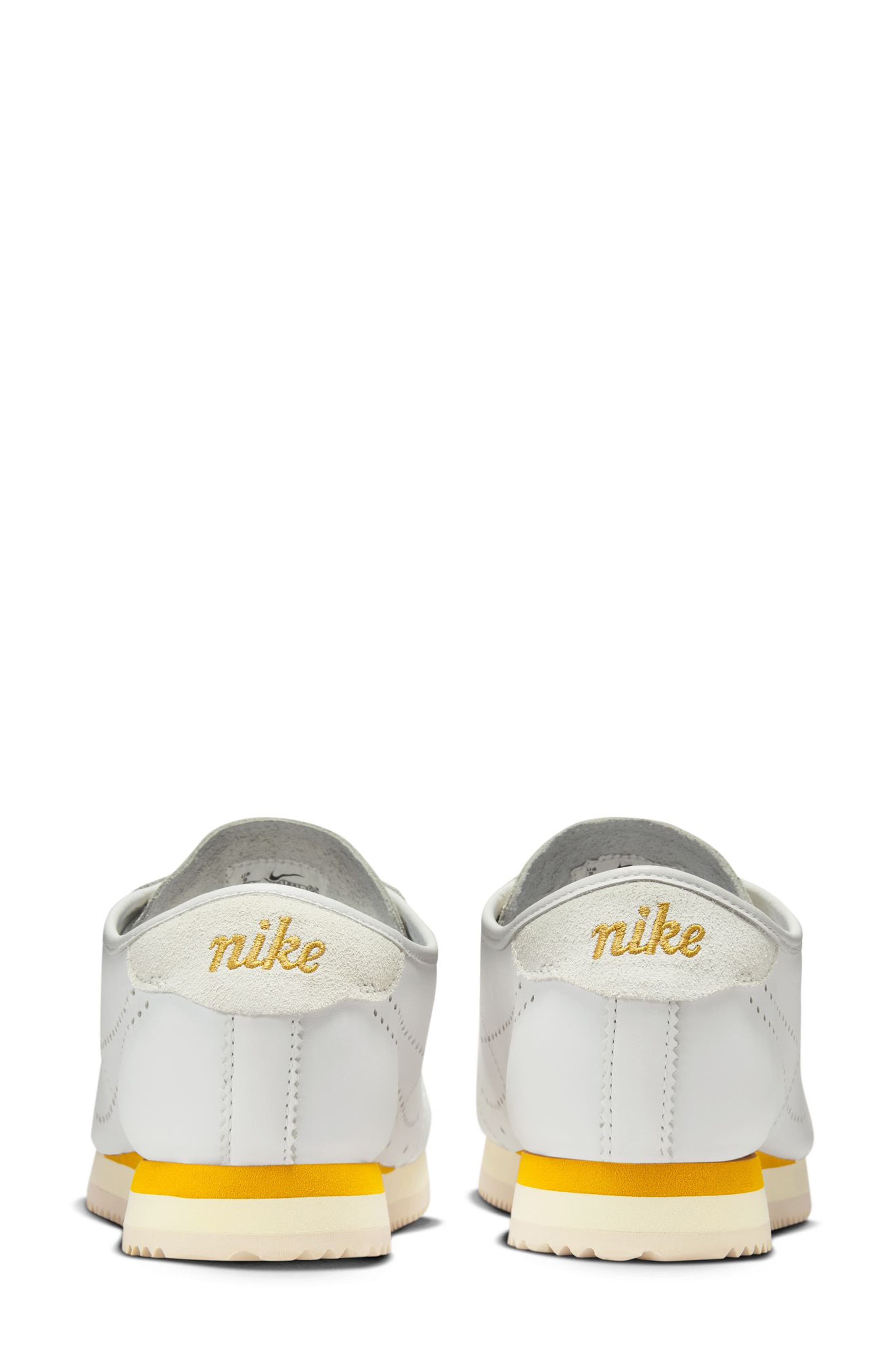 Nike Cortez Leather Sneaker in 100 White/bronze at Nordstrom - 5