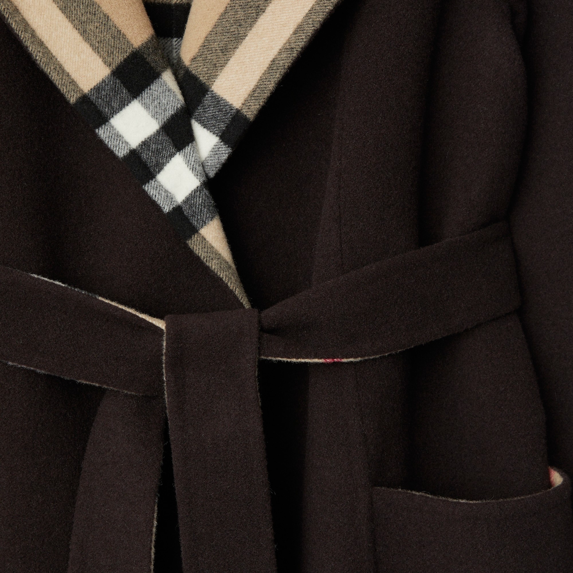 Wool Wrap Coat - 6