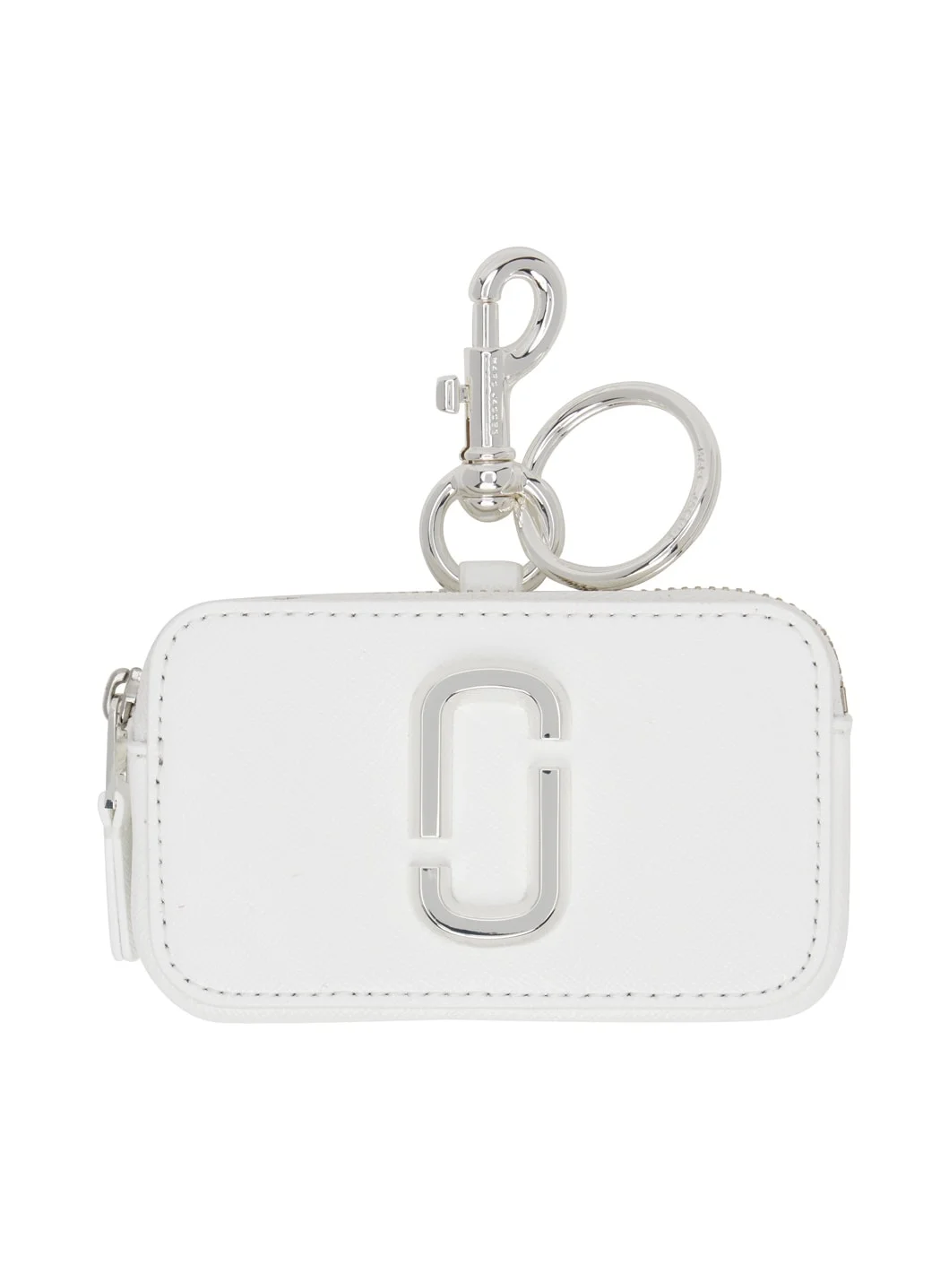 White 'The Nano Snapshot Charm' Coin Pouch - 1