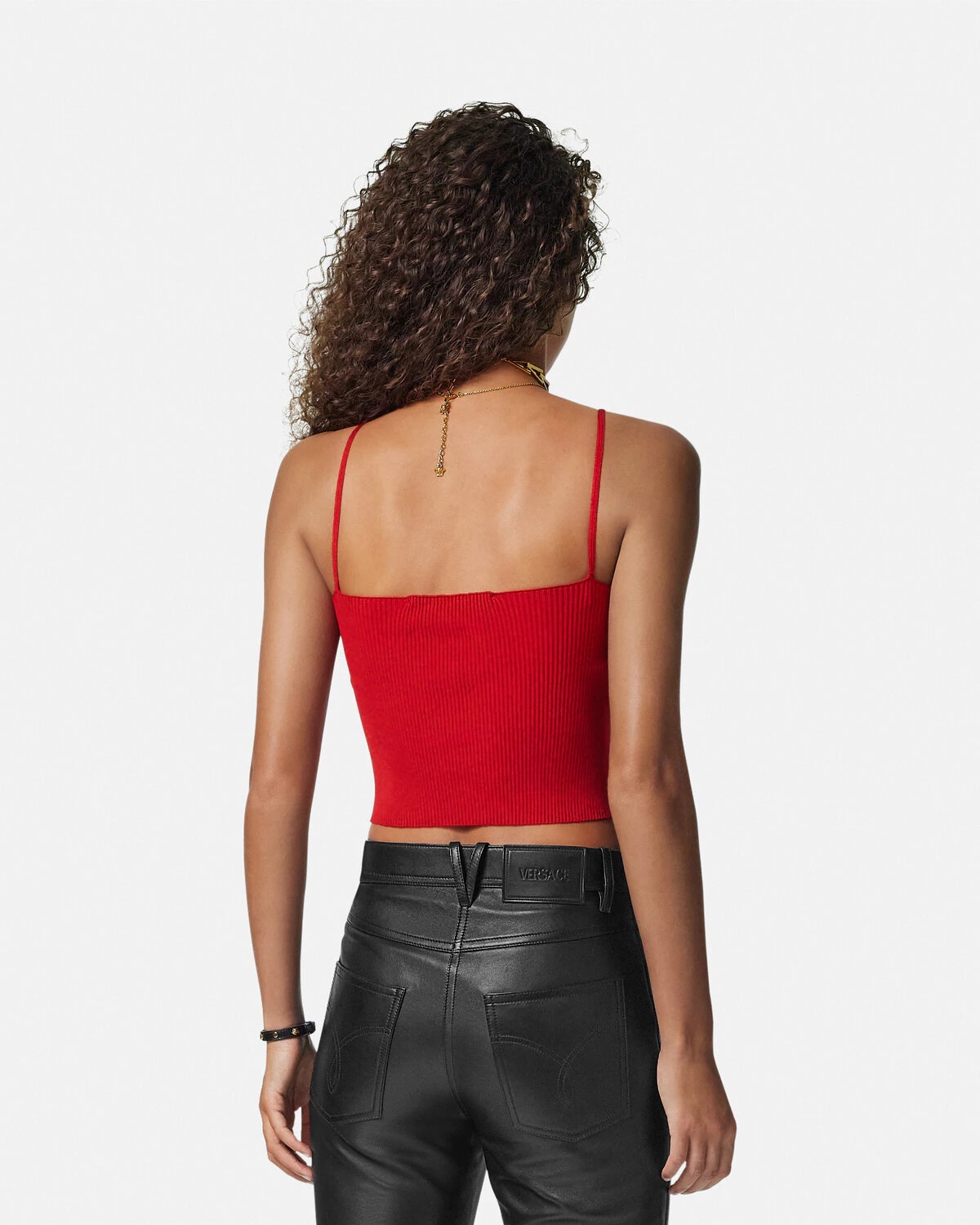 Safety Pin Knit Crop Top - 5