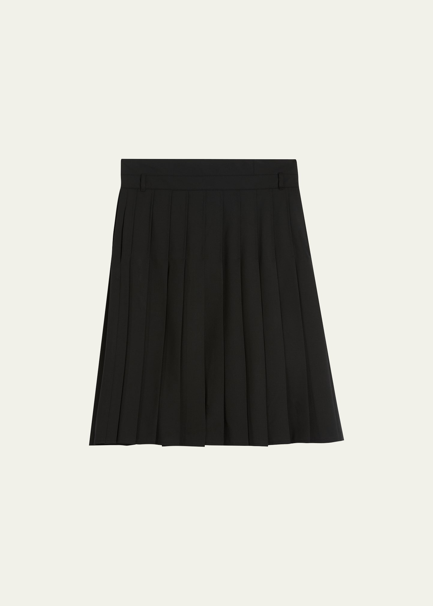 Men's Pleated Wool-Blend Skirt - 1