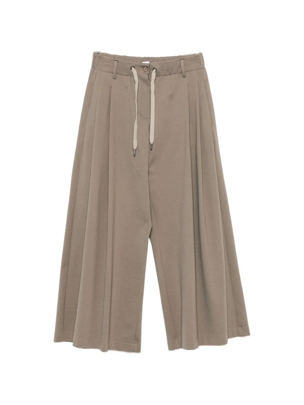 Cotton blend trousers - 1