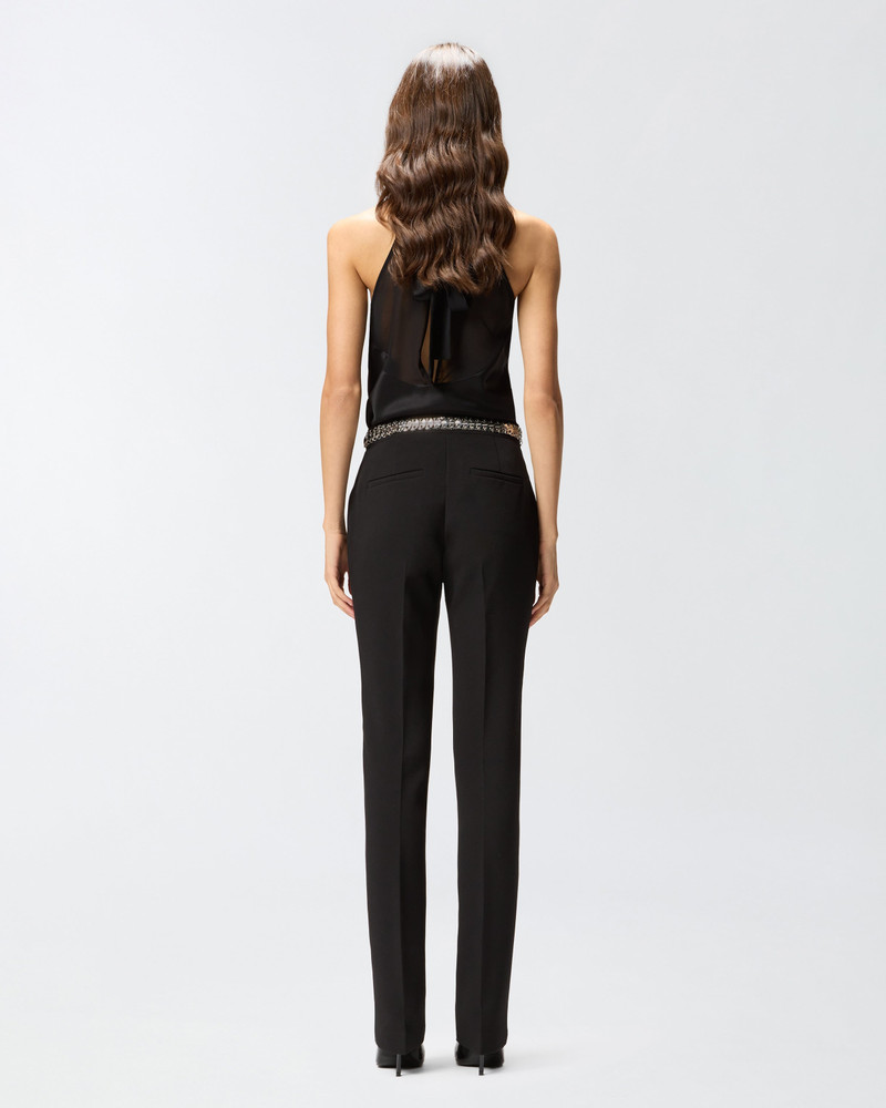 TROUSERS WITH JEWEL BELT 5