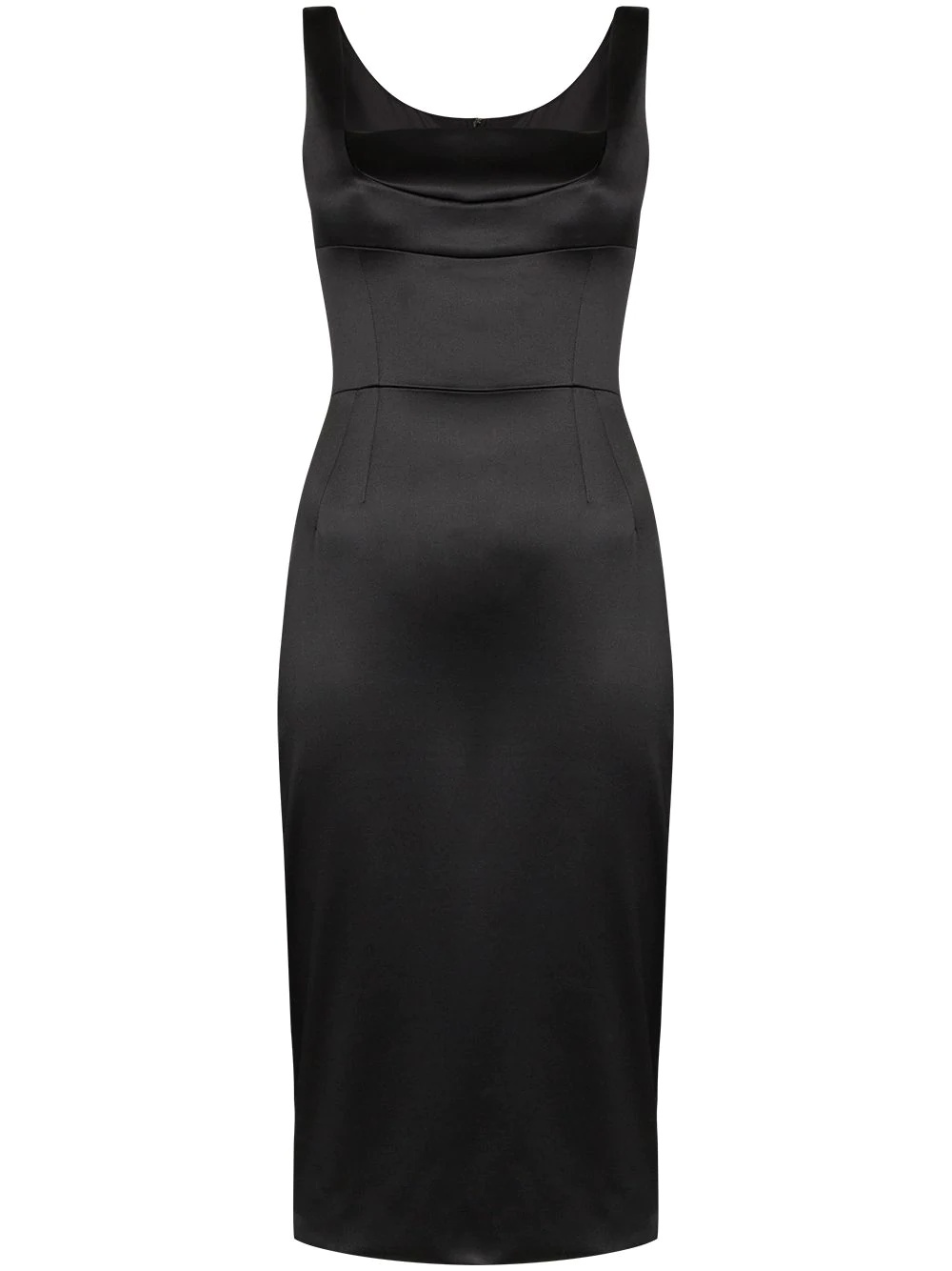 Duchess fitted midi dress - 1