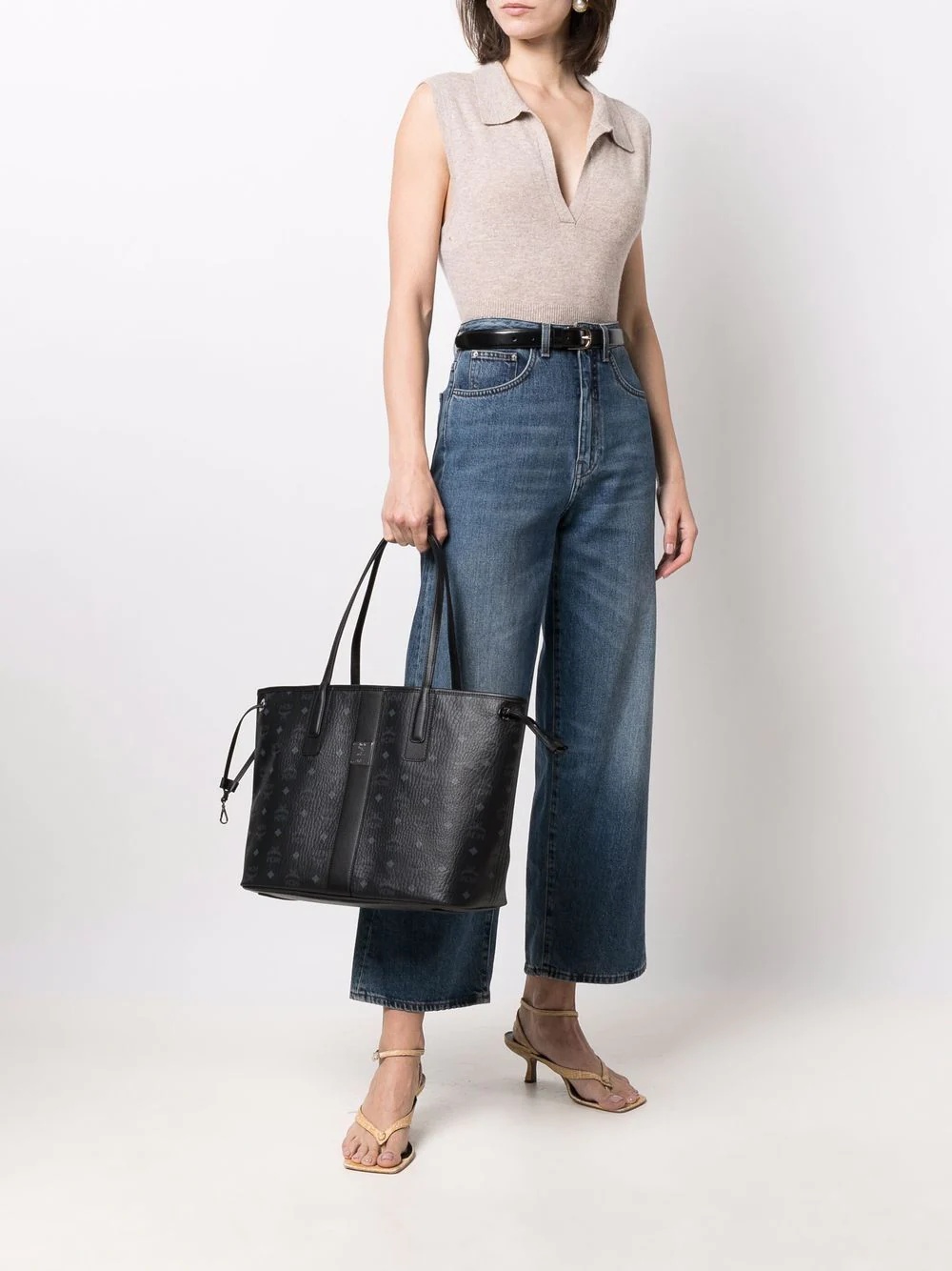 medium Liz reversible tote bag - 2