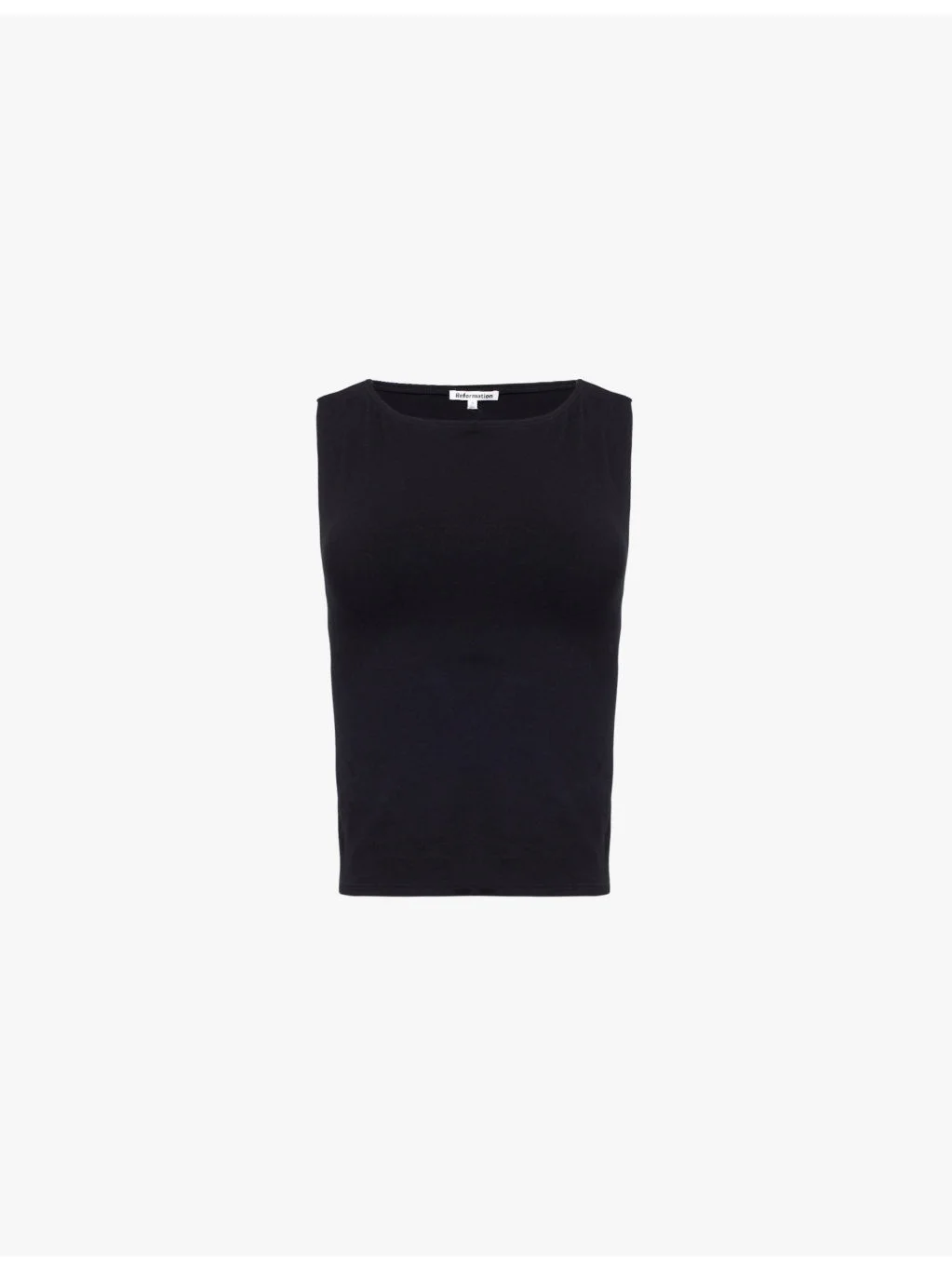 Dusk boat-neckline organic-cotton blend top - 1