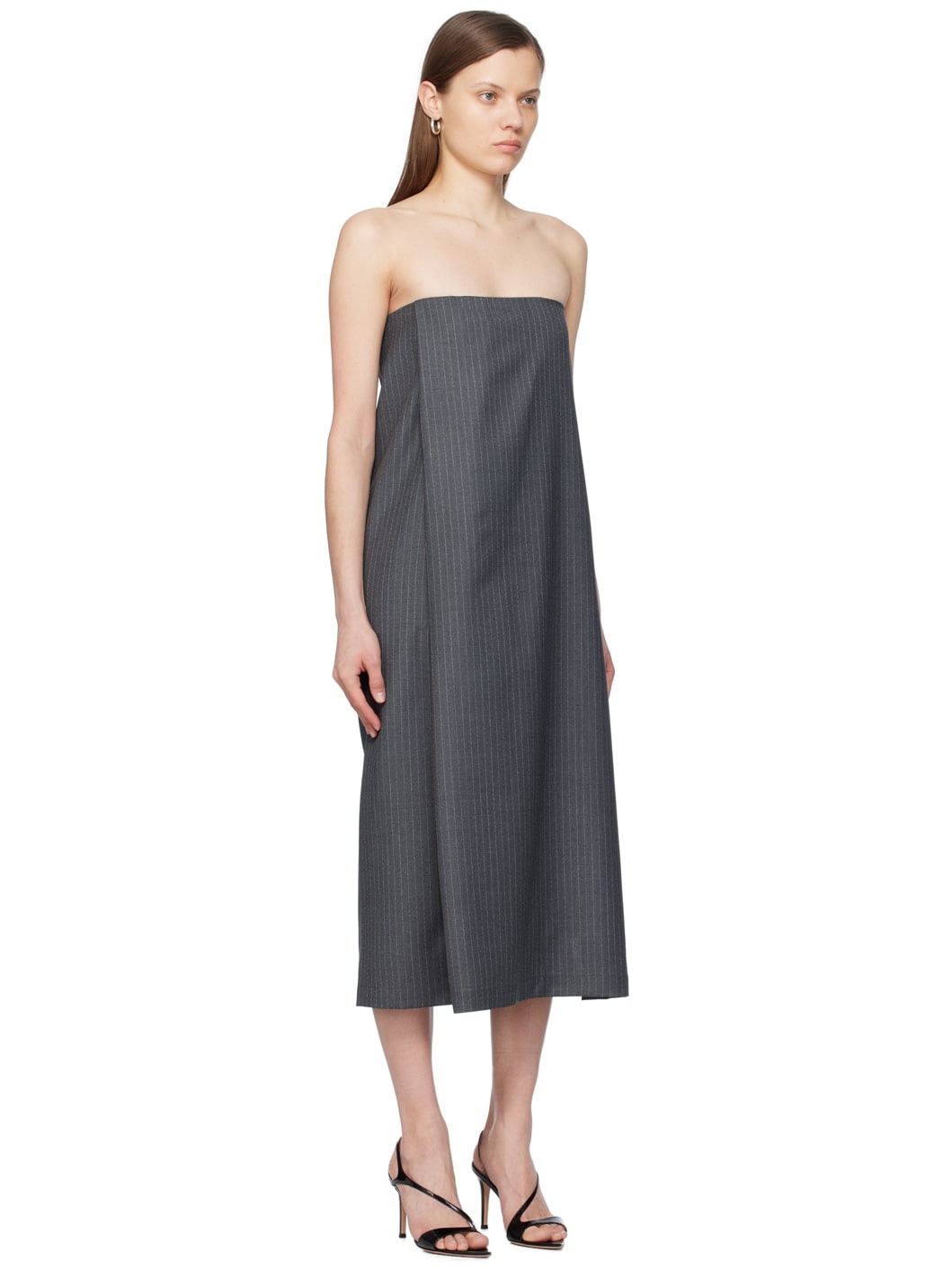 Gray Sidi Midi Dress - 2