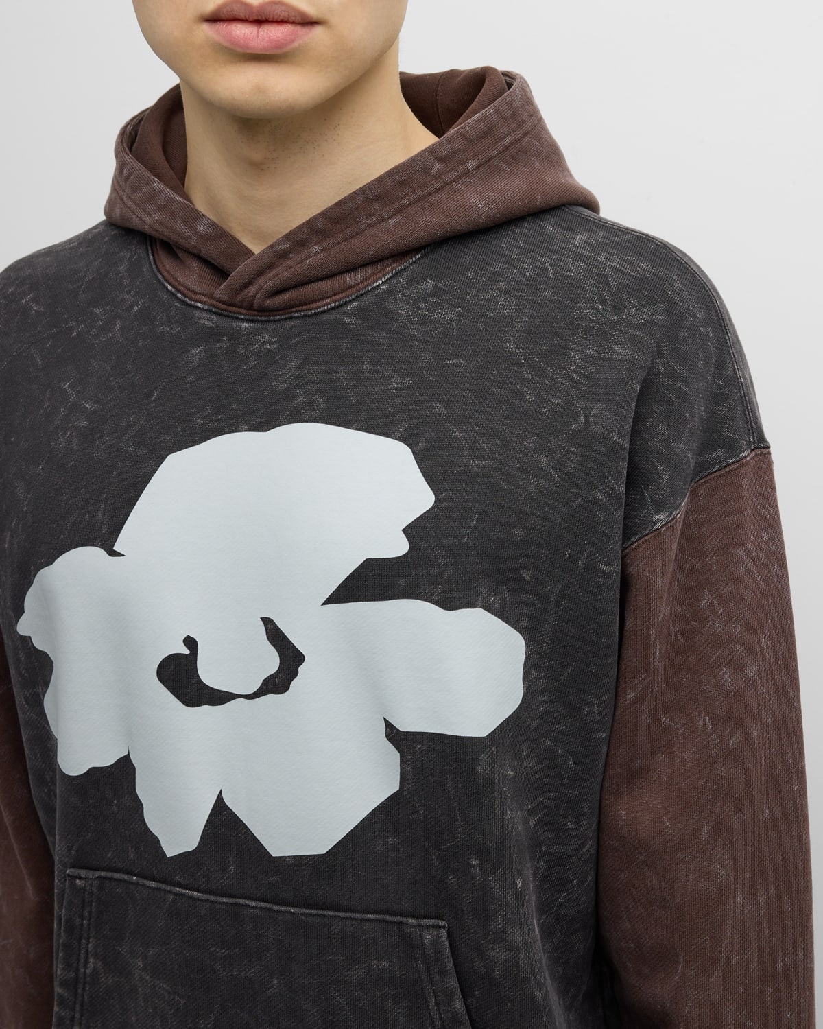 x P.A.M. Men's Colorblock Flower Hoodie - 5