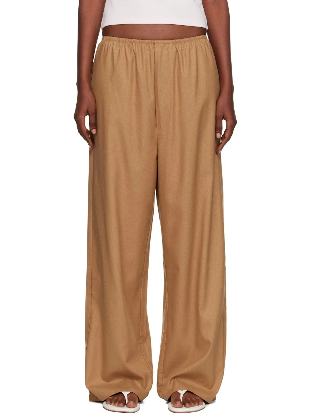 Tan Stoa Lounge Pants - 1