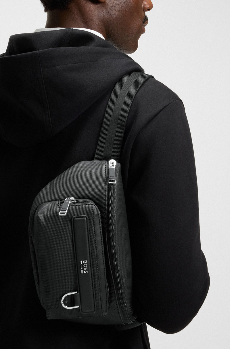 BOSS BELT BAG WITH LOGO TRIM outlook