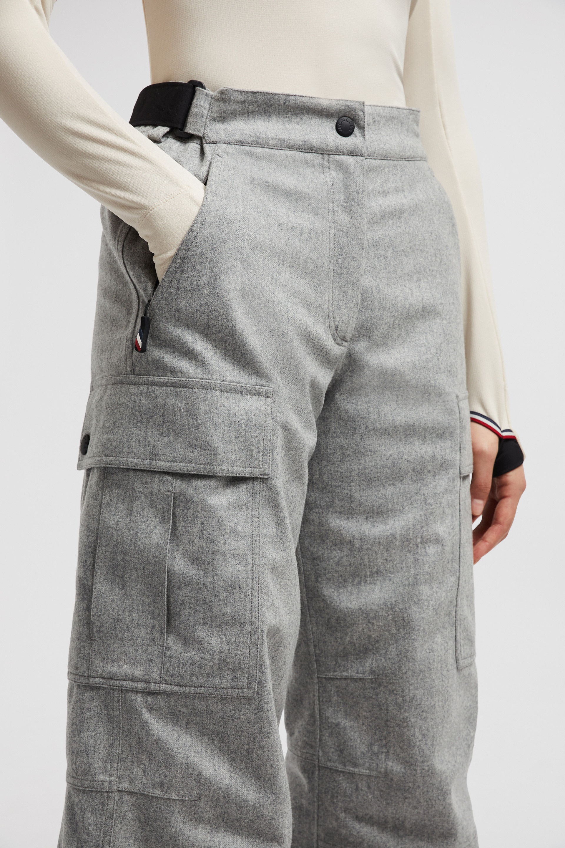 Padded Technical Wool Ski Pants - 6