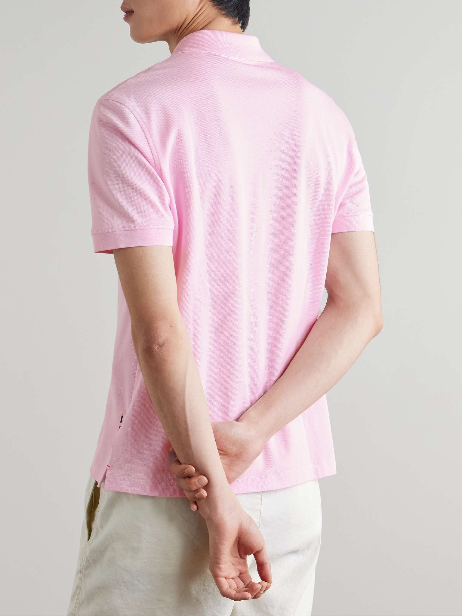 Bruno Slim-Fit Organic Cotton-Piqué Polo Shirt - 3