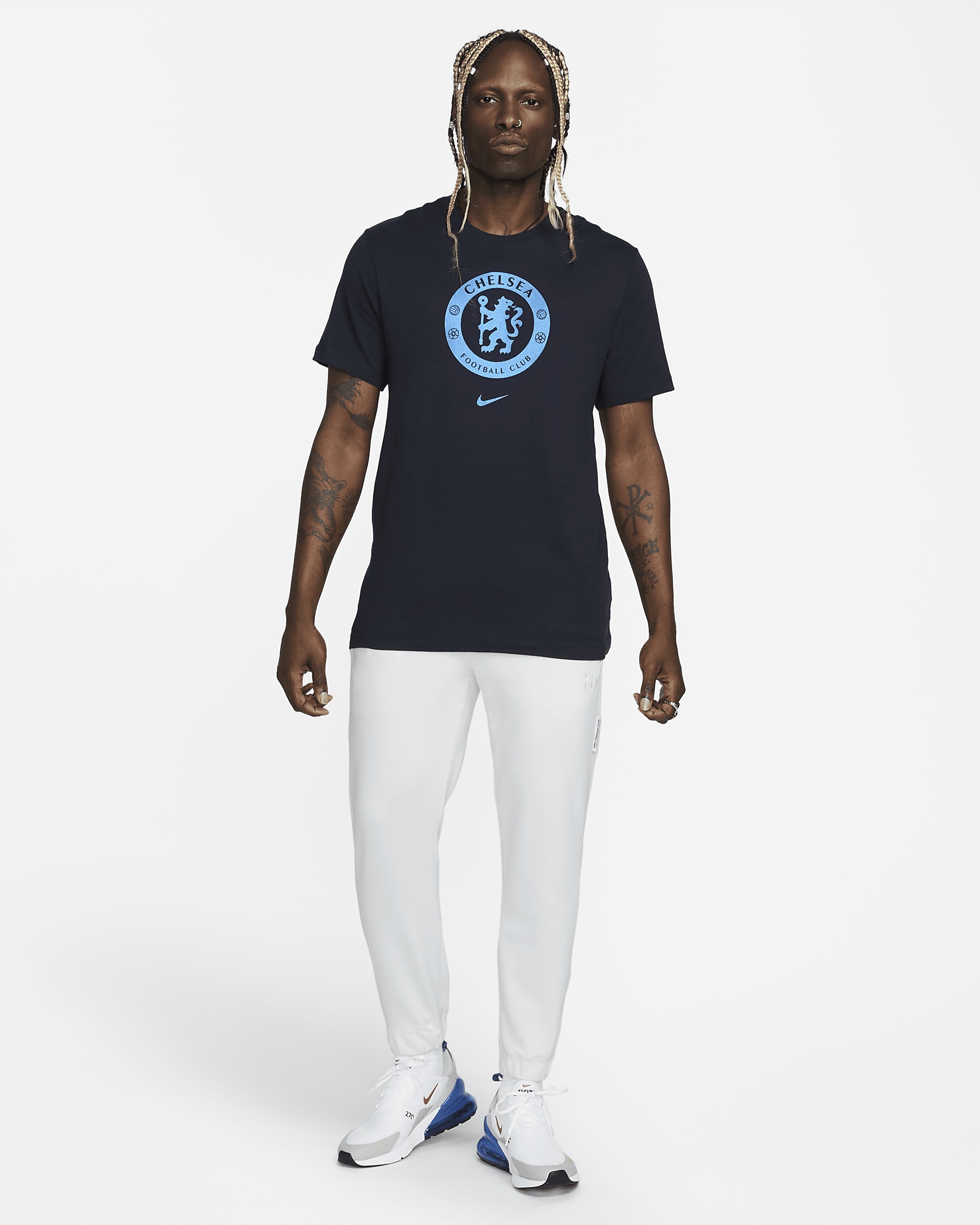 Nike Men's Chelsea FC Crest Soccer T-Shirt - 4