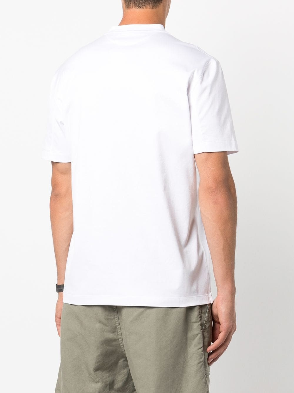 V-neck cotton T-shirt - 4