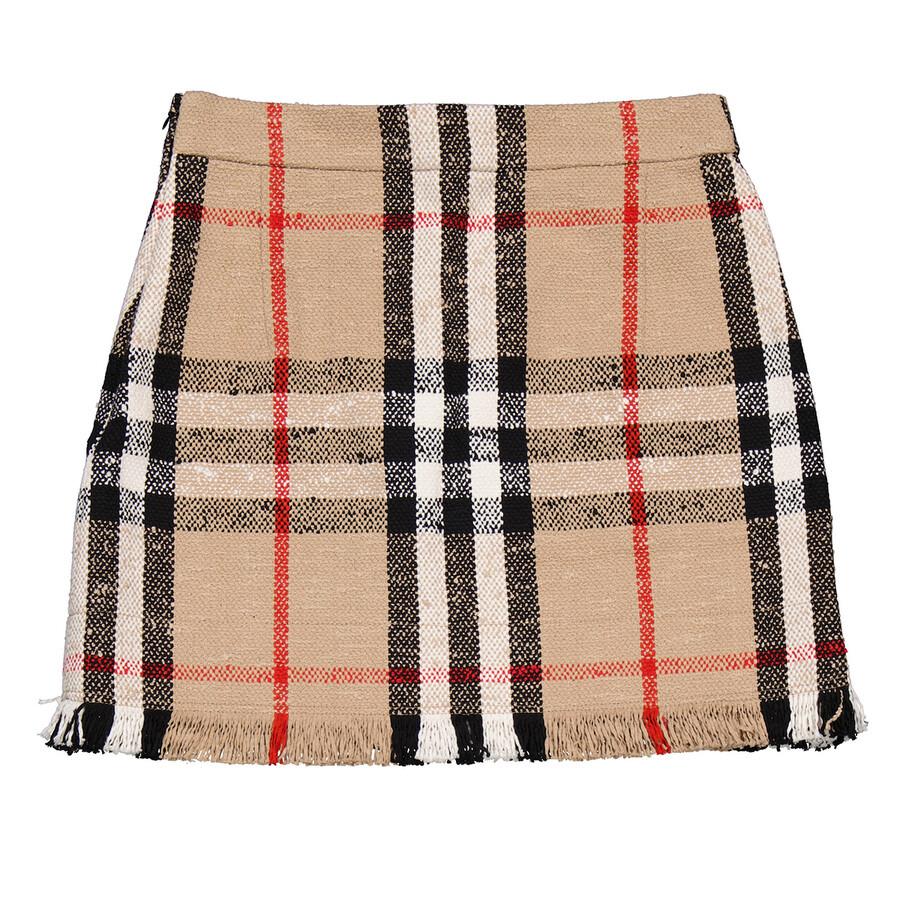 Burberry Checked Mini Skirt - 7