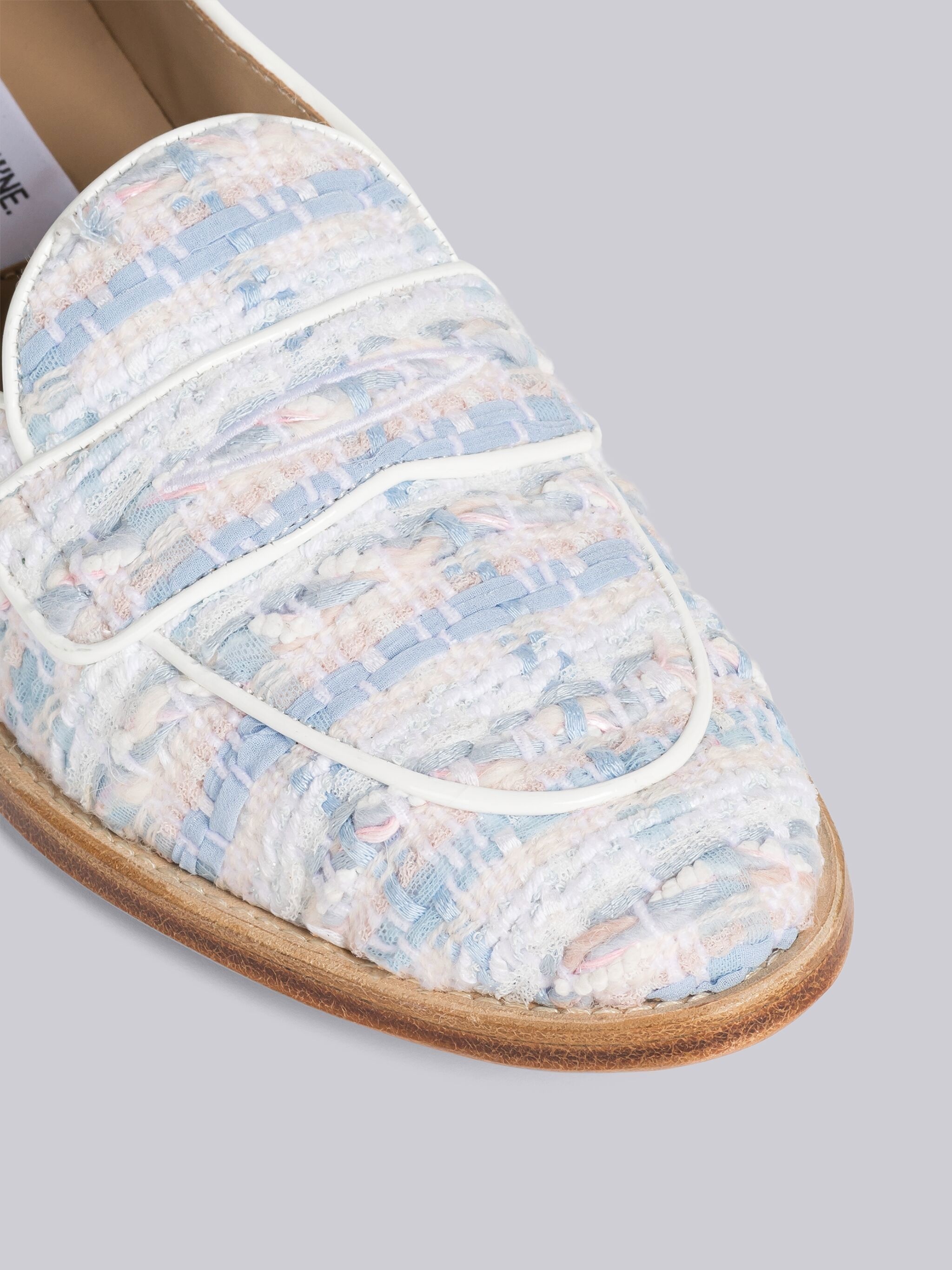 Gunclub Check Chiffon Tweed Varsity Penny Loafer - 2