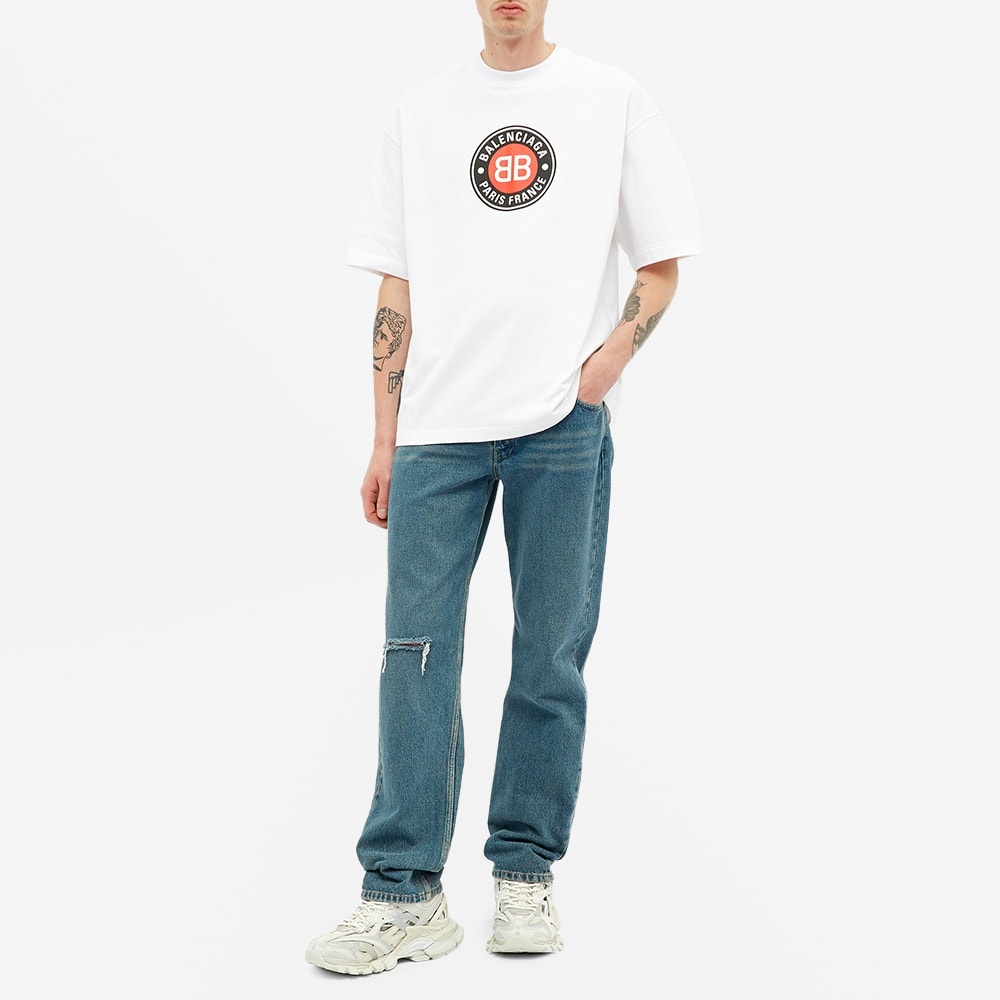 Balenciaga Badge Logo Tee - 7