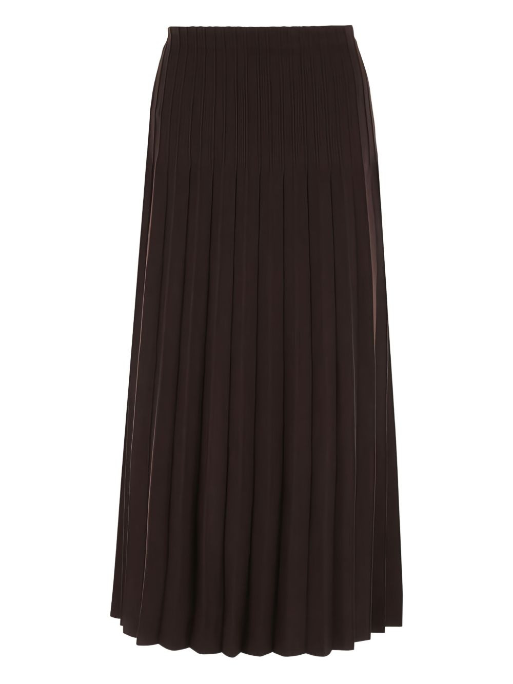 Lena pleated midi skirt - 1