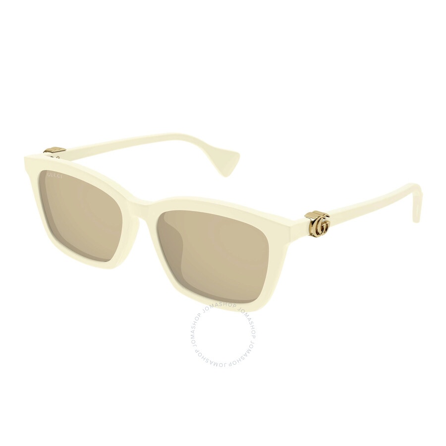 Gucci Pink Square Ladies Sunglasses GG1596SK 002 55 - 1