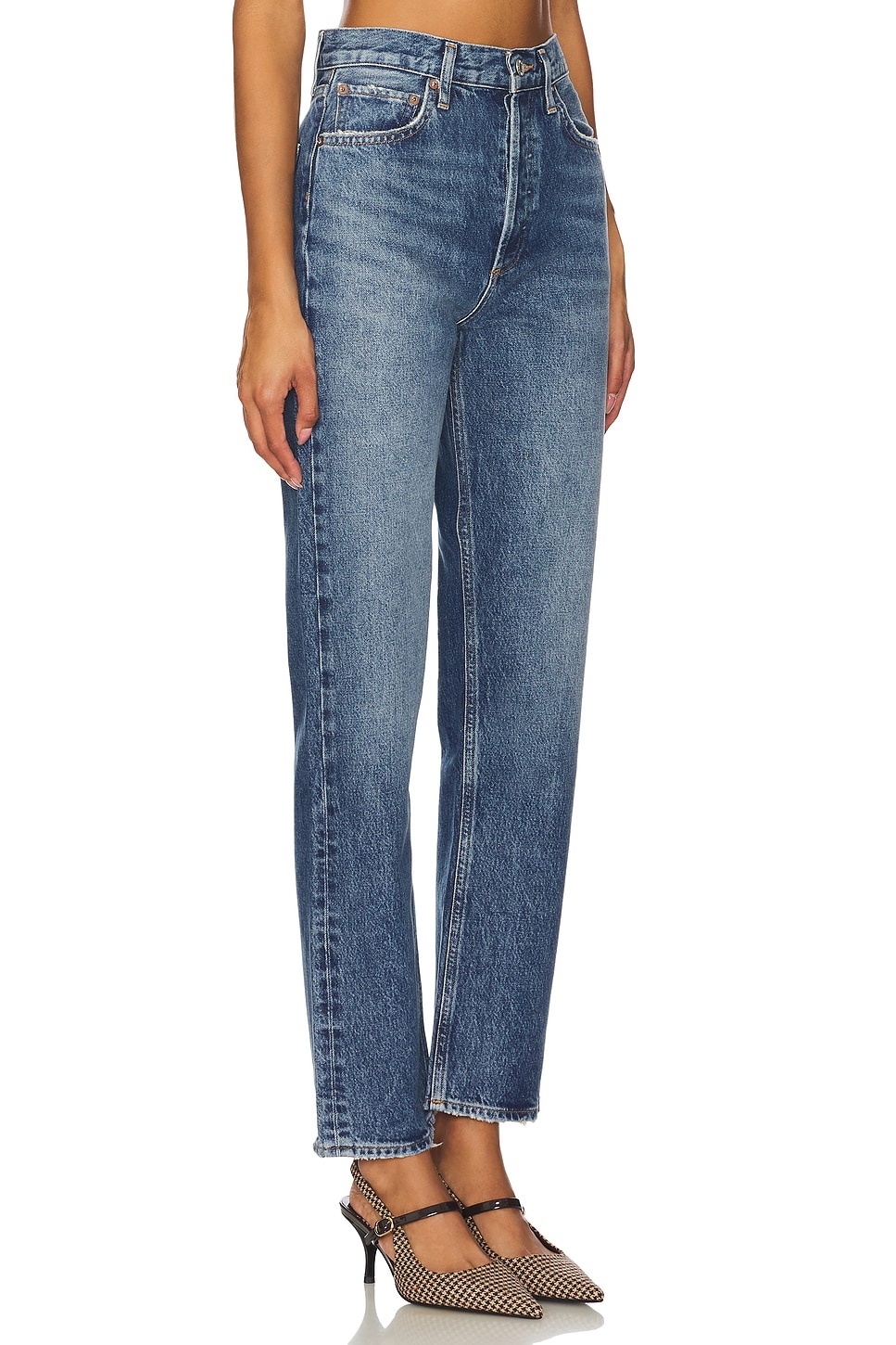 90s Pinch Waist High Rise Straight - 2