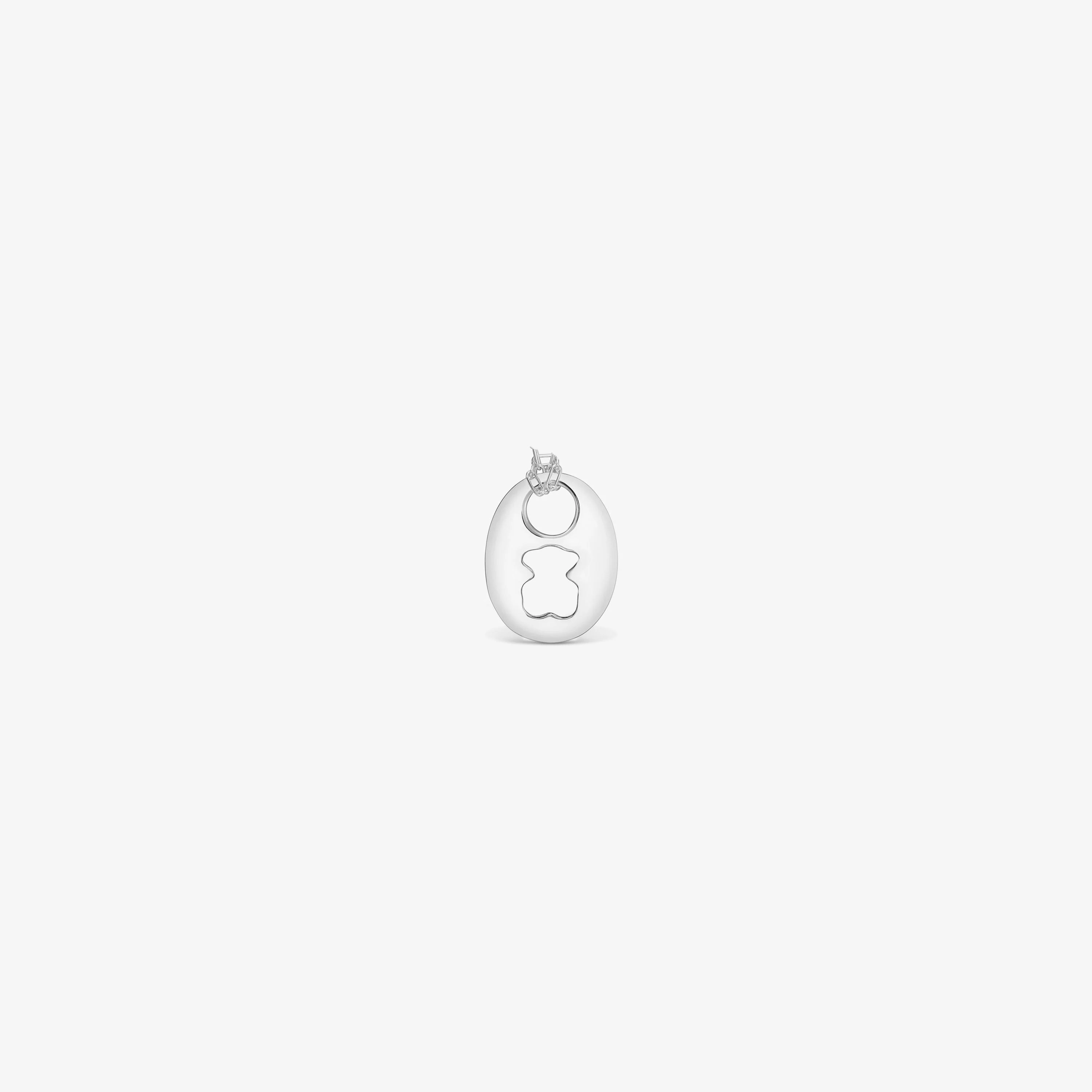 Silver Necklace Calabrote Bear - 1