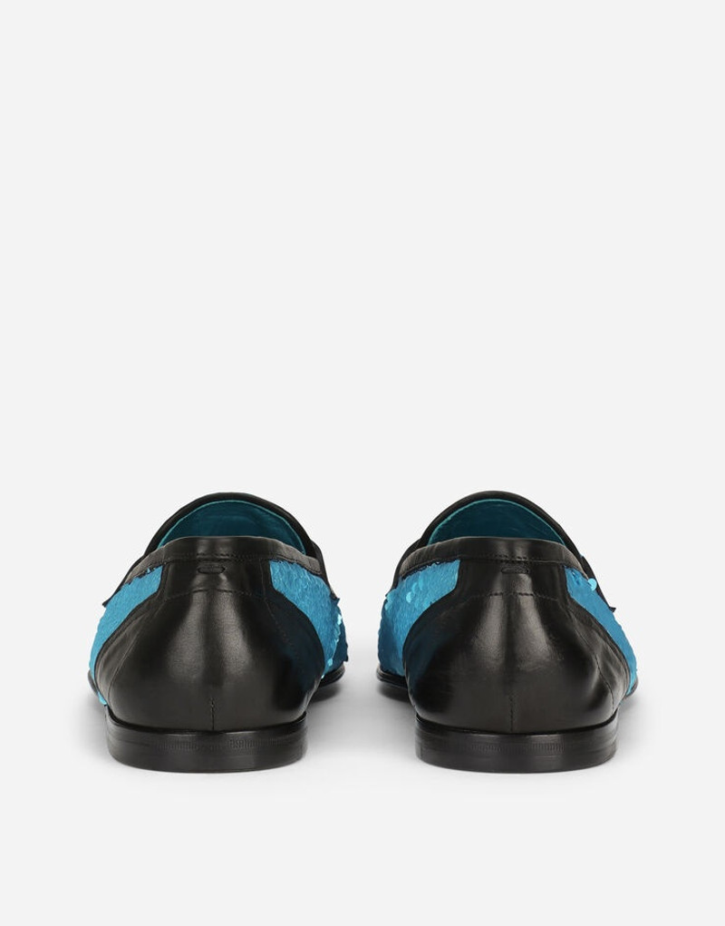 Dolce & Gabbana Sequined slippers outlook
