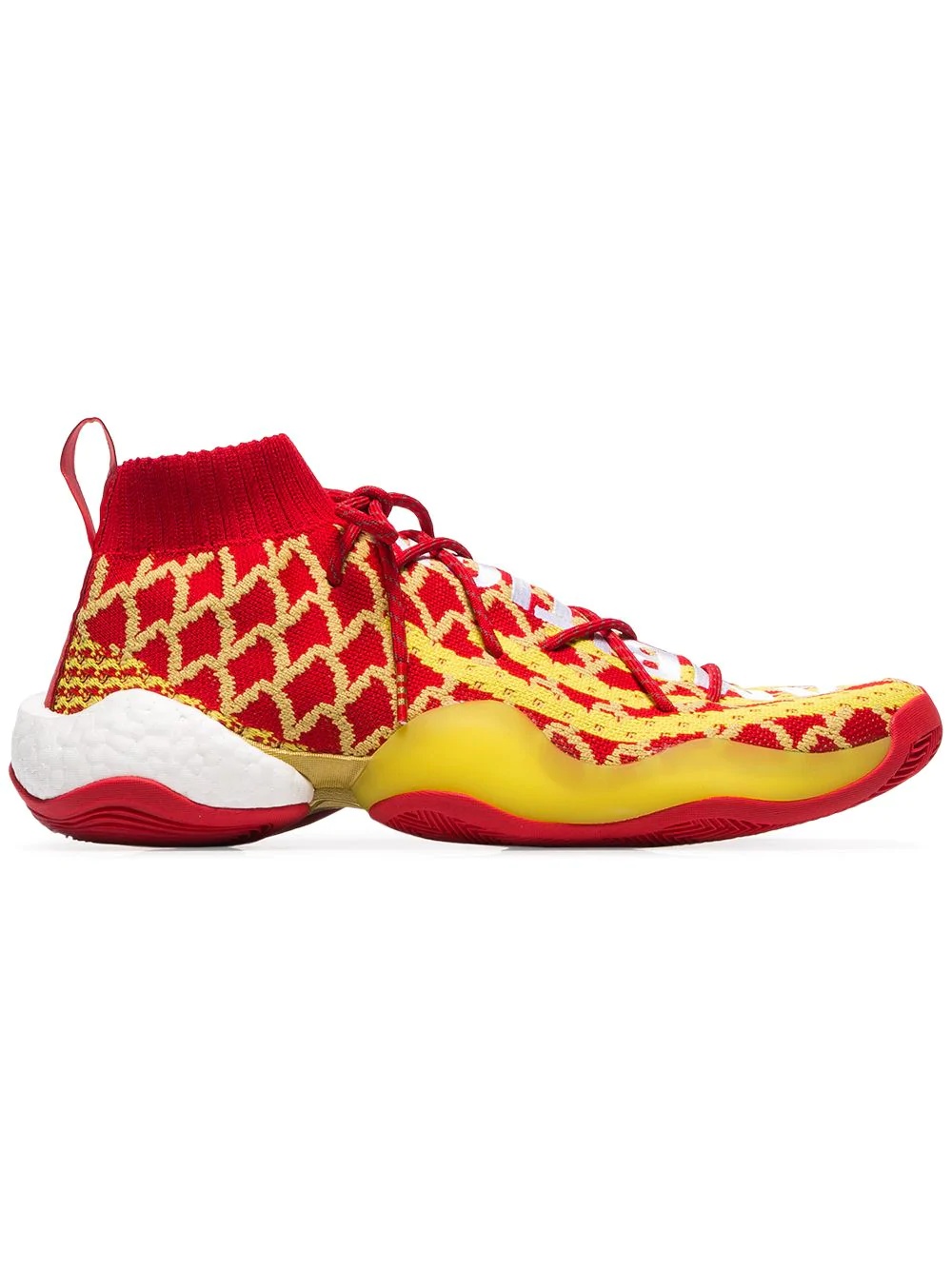 x Pharrell Williams CNY BYW cotton low top sneakers - 1