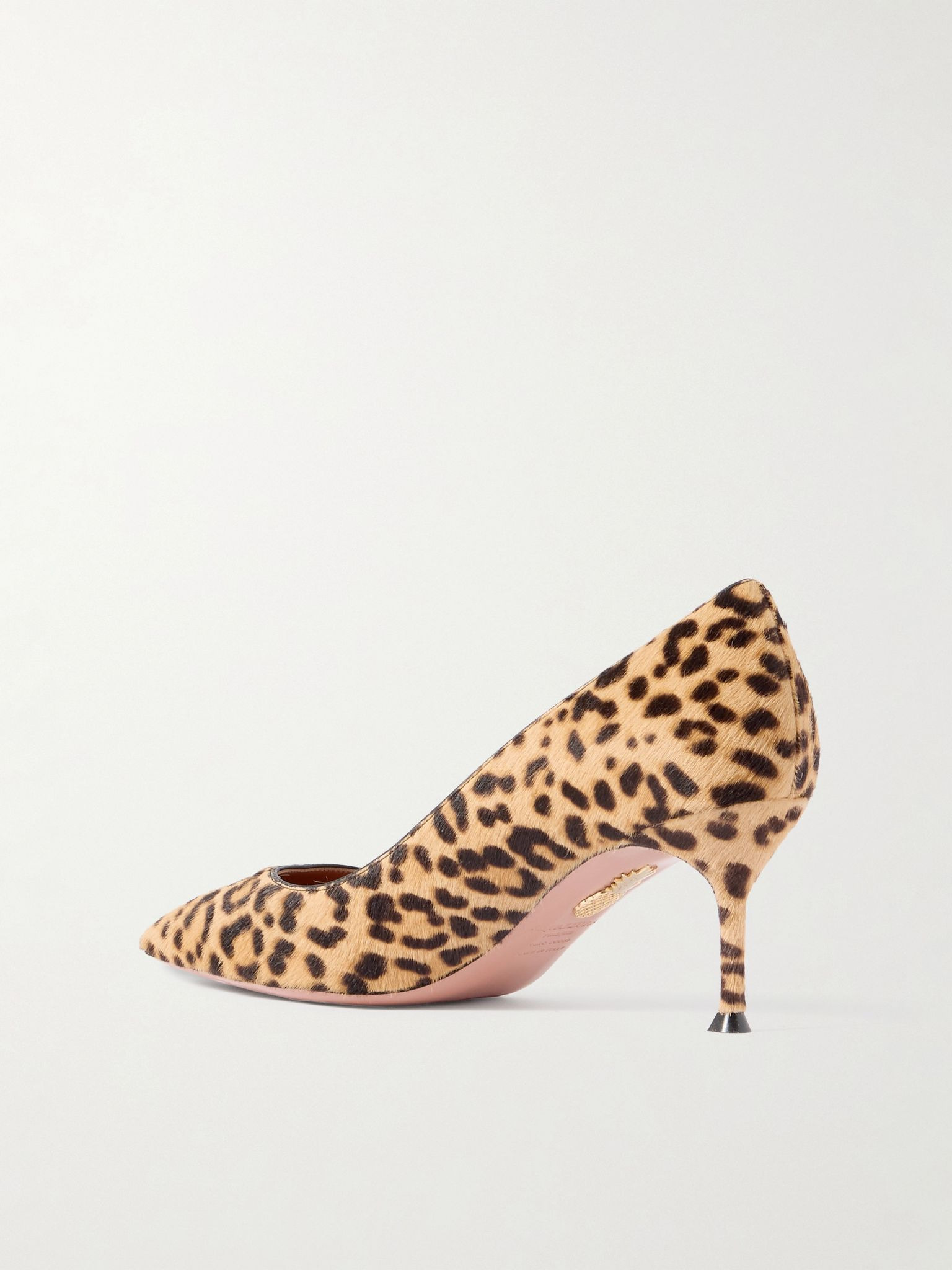 Purist 65 leopard-print calf hair pumps Leopard print - 3