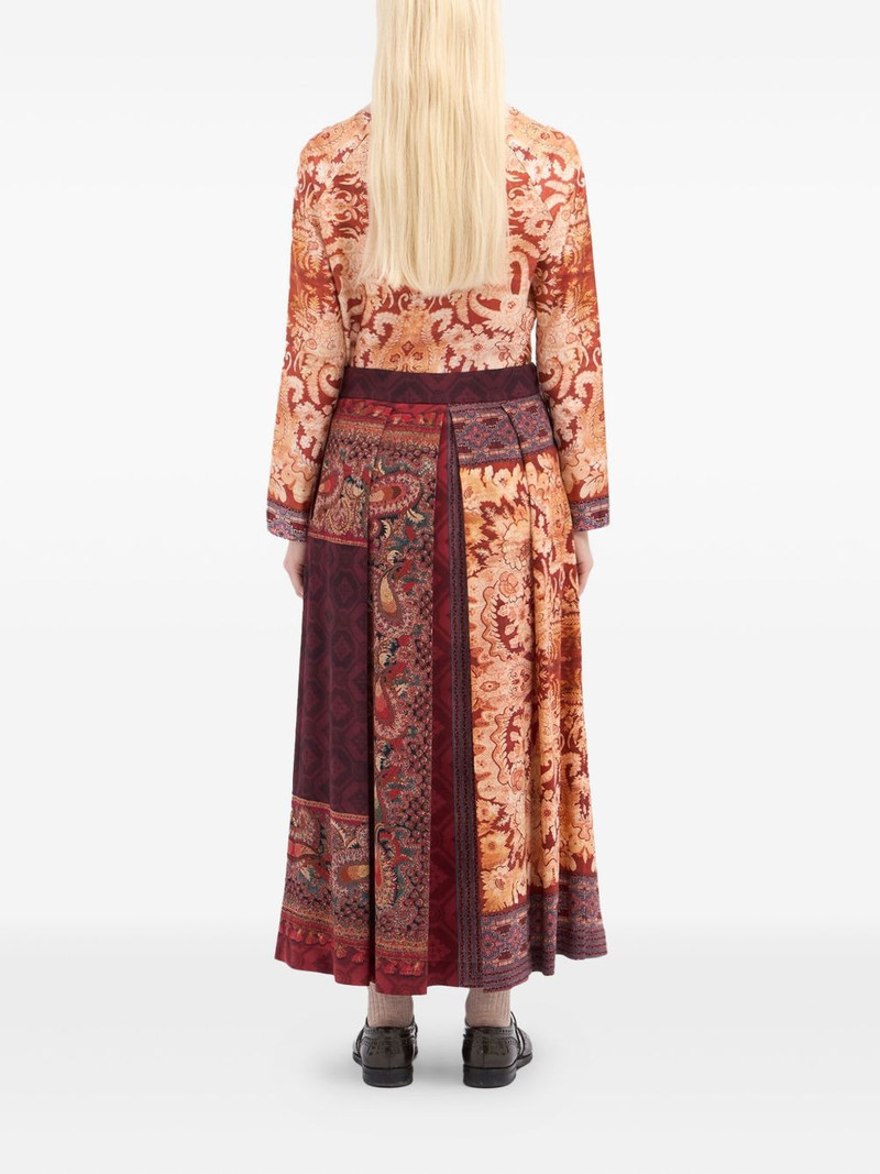 geometric-pattern maxi skirt 3