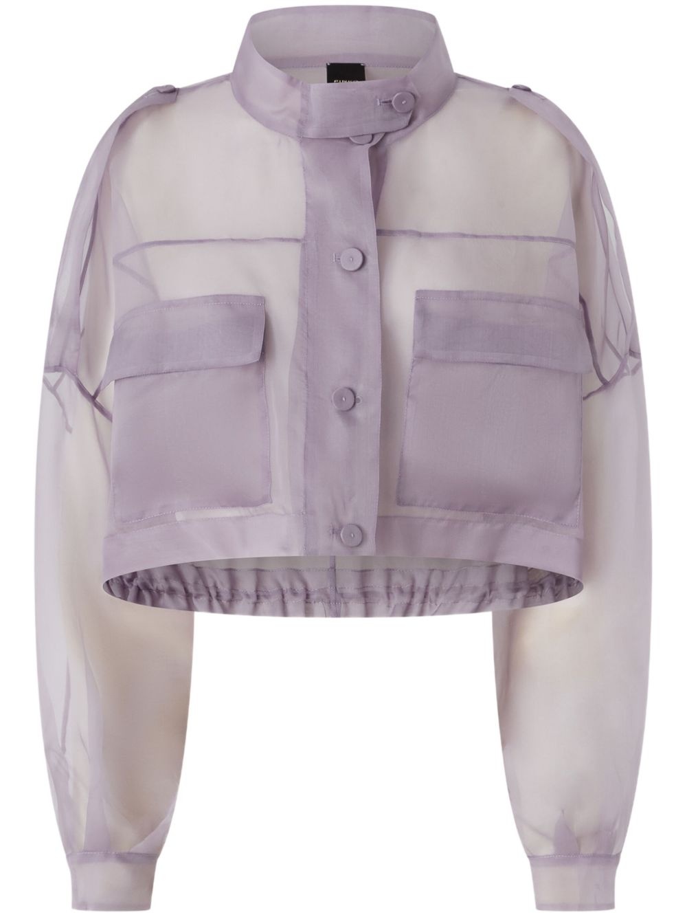 semi-sheer jacket - 1