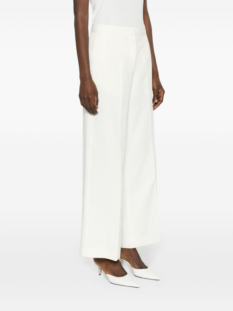high-waist linen blend trousers 3
