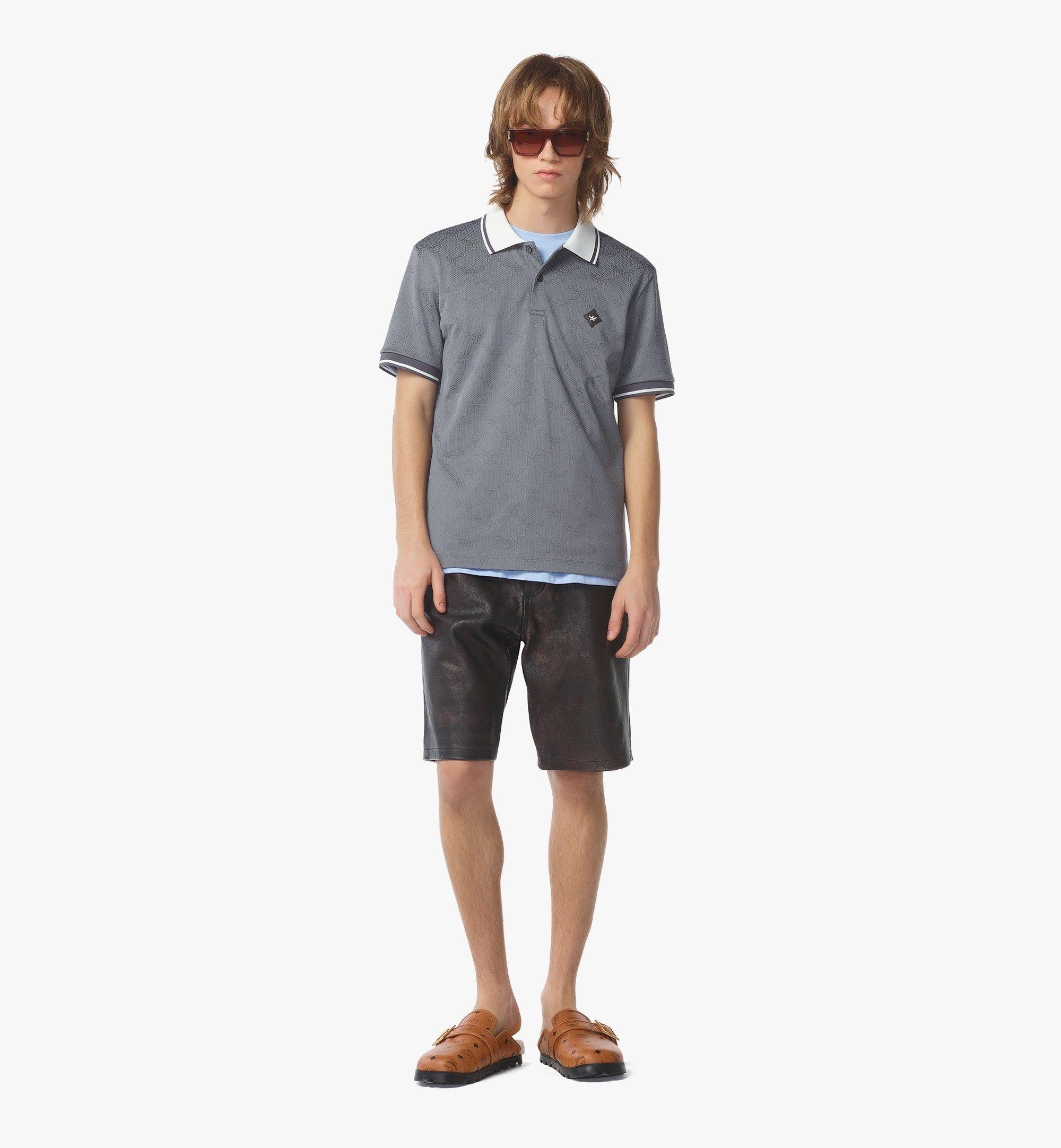 Piqué Polo in Lauretos Jacquard - 2