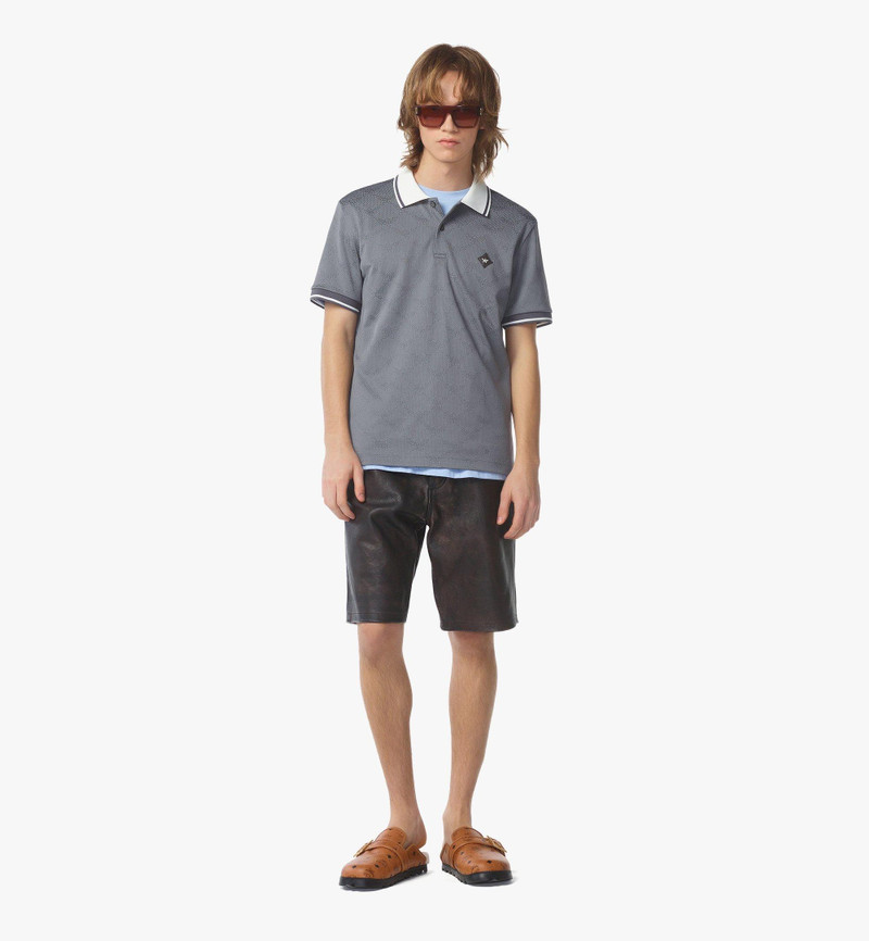 MCM Piqué Polo in Lauretos Jacquard outlook