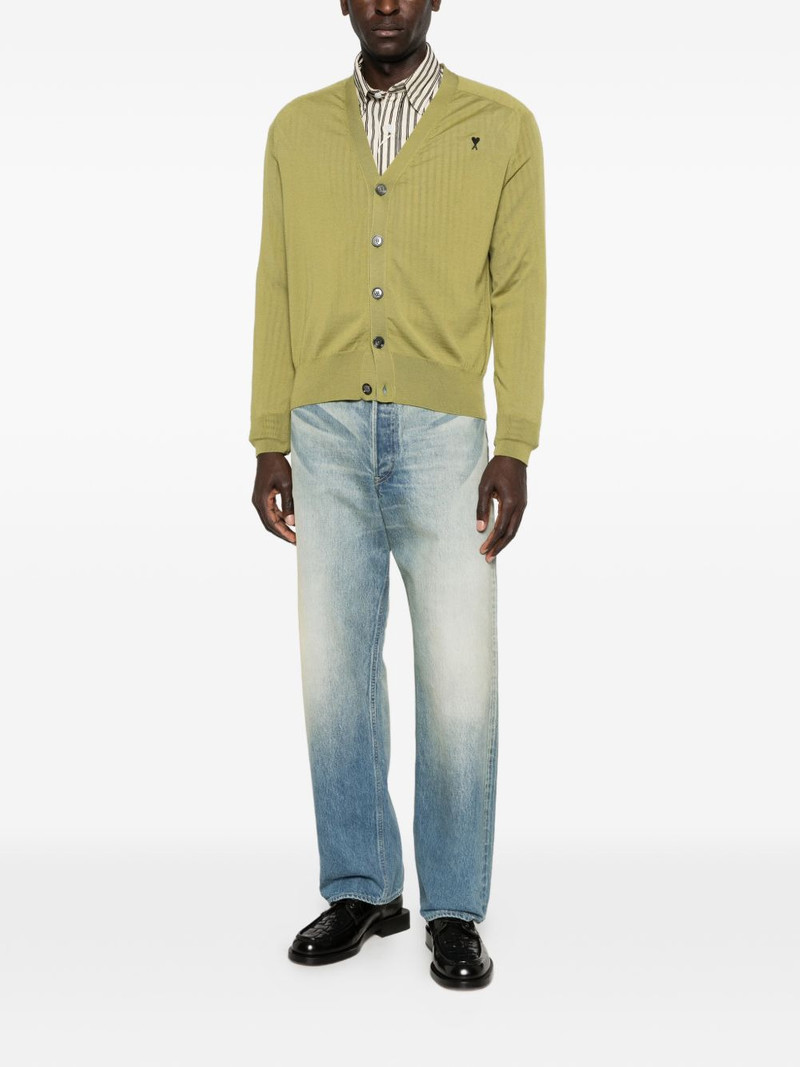 AMI Paris button-up cardigan outlook