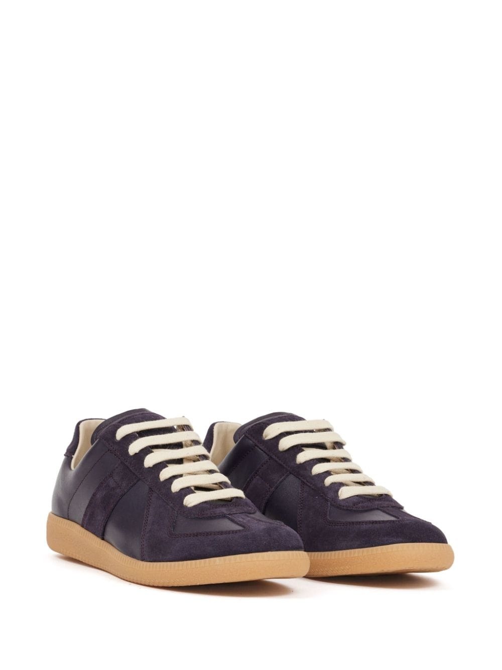 Replica leather sneakers - 2
