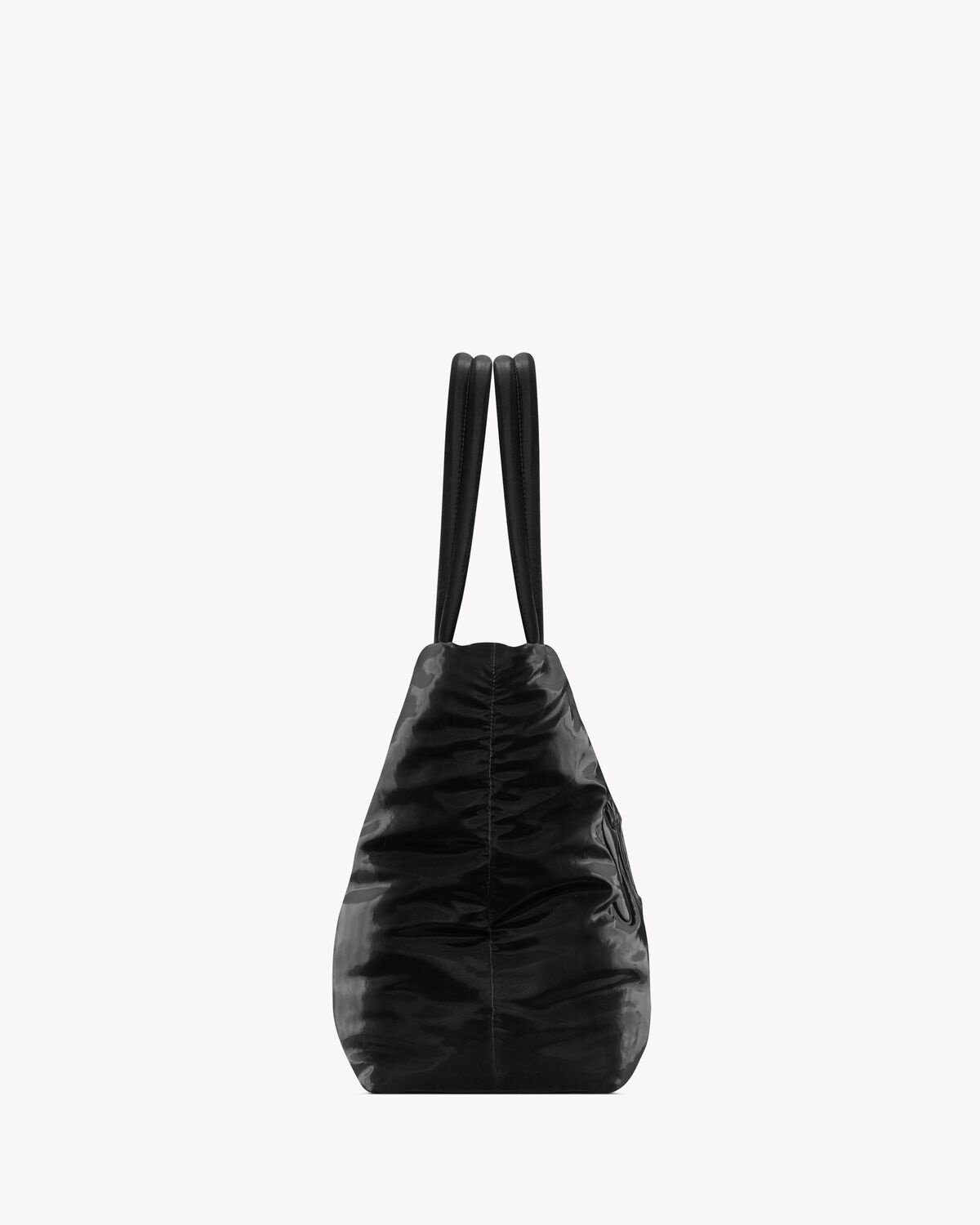 SAINT LAURENT TOTE IN SILKTECH CANVAS - 4