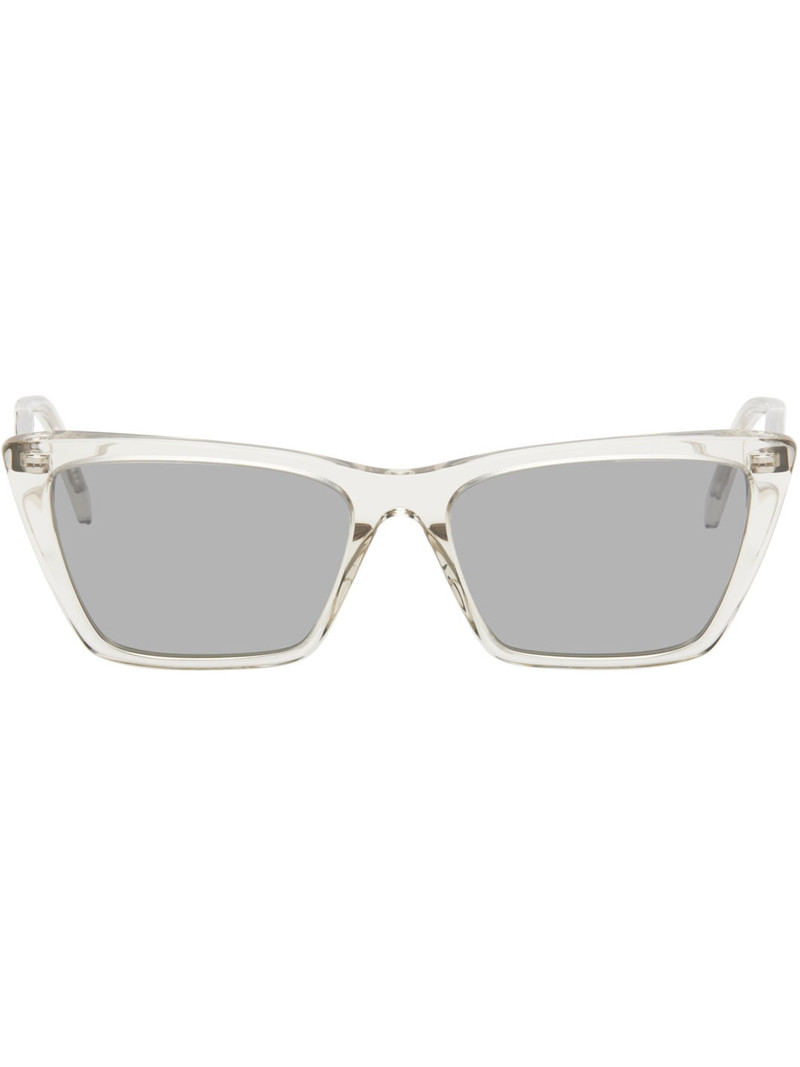 Beige SL 737 Mica Thin Sunglasses 1